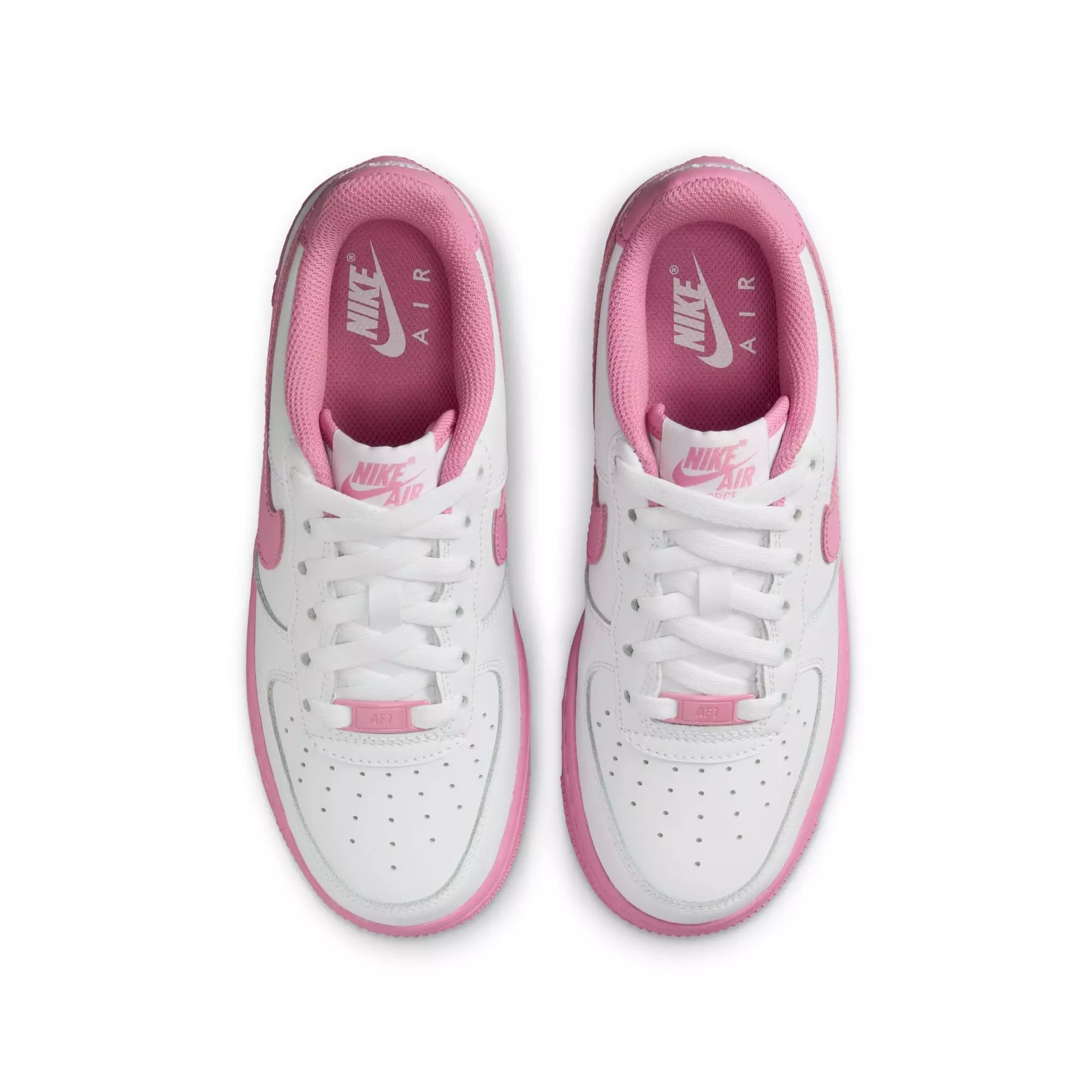 Nike Air Force 1 "White/Magic Flamingo" Preschool Girls' Shoe - PINK/WHITE