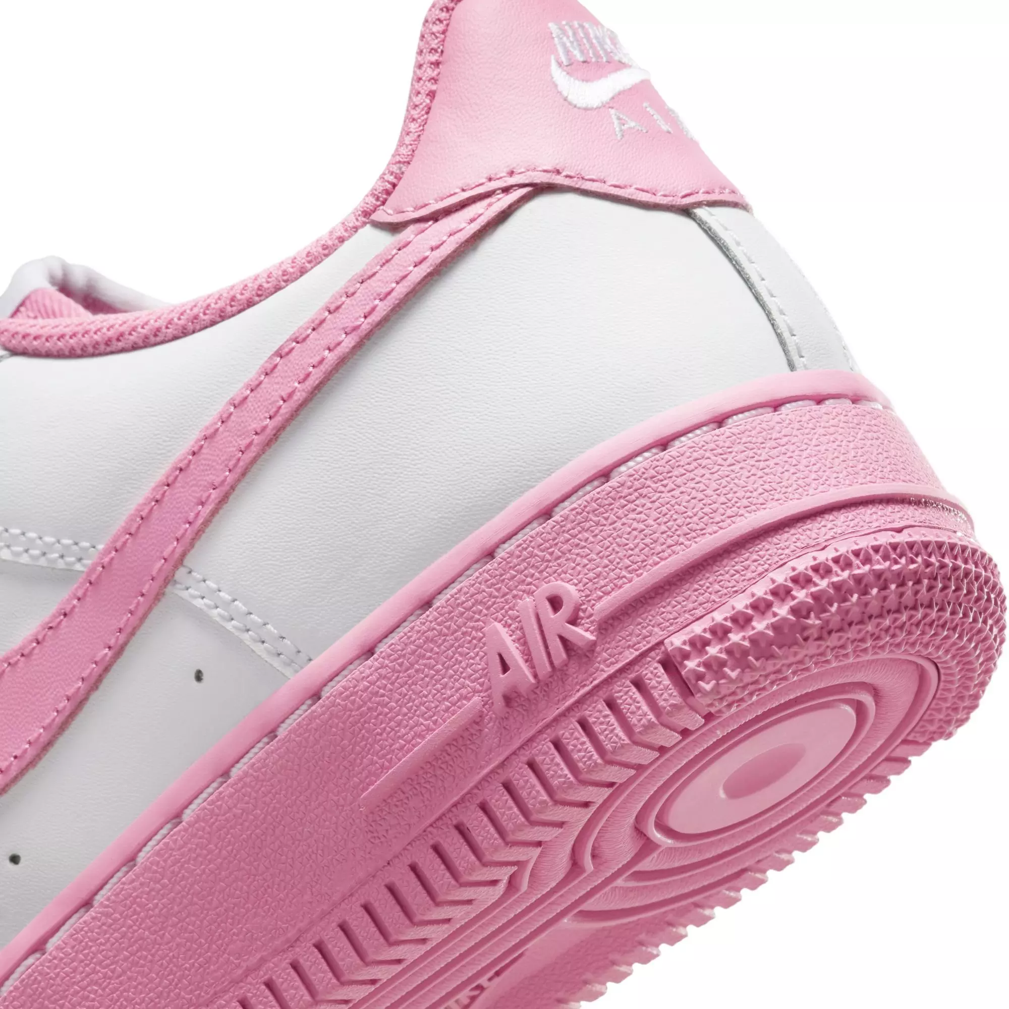 Nike Air Force 1 "White/Magic Flamingo" Preschool Girls' Shoe - PINK/WHITE