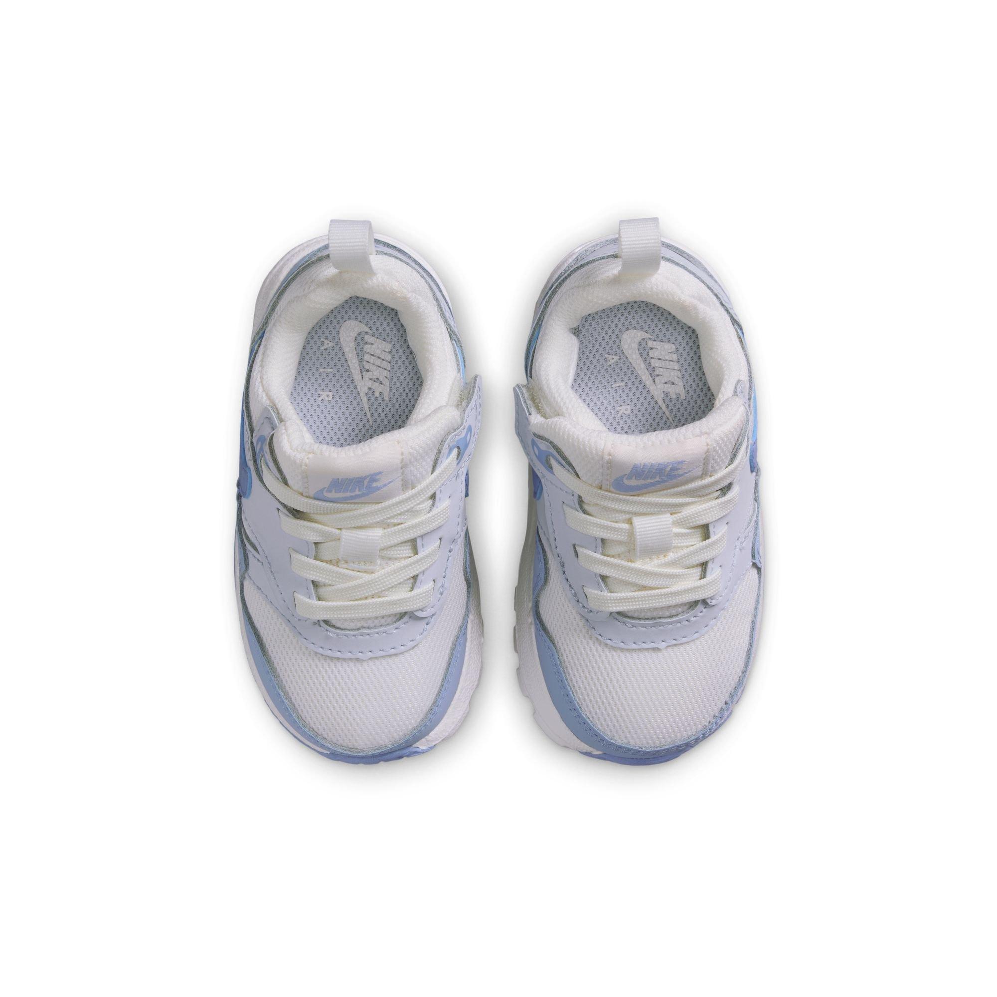 Nike Air Max 1 EasyOn Toddler Girls' "Sail/Psychic Blue/Blue Tint" Shoe