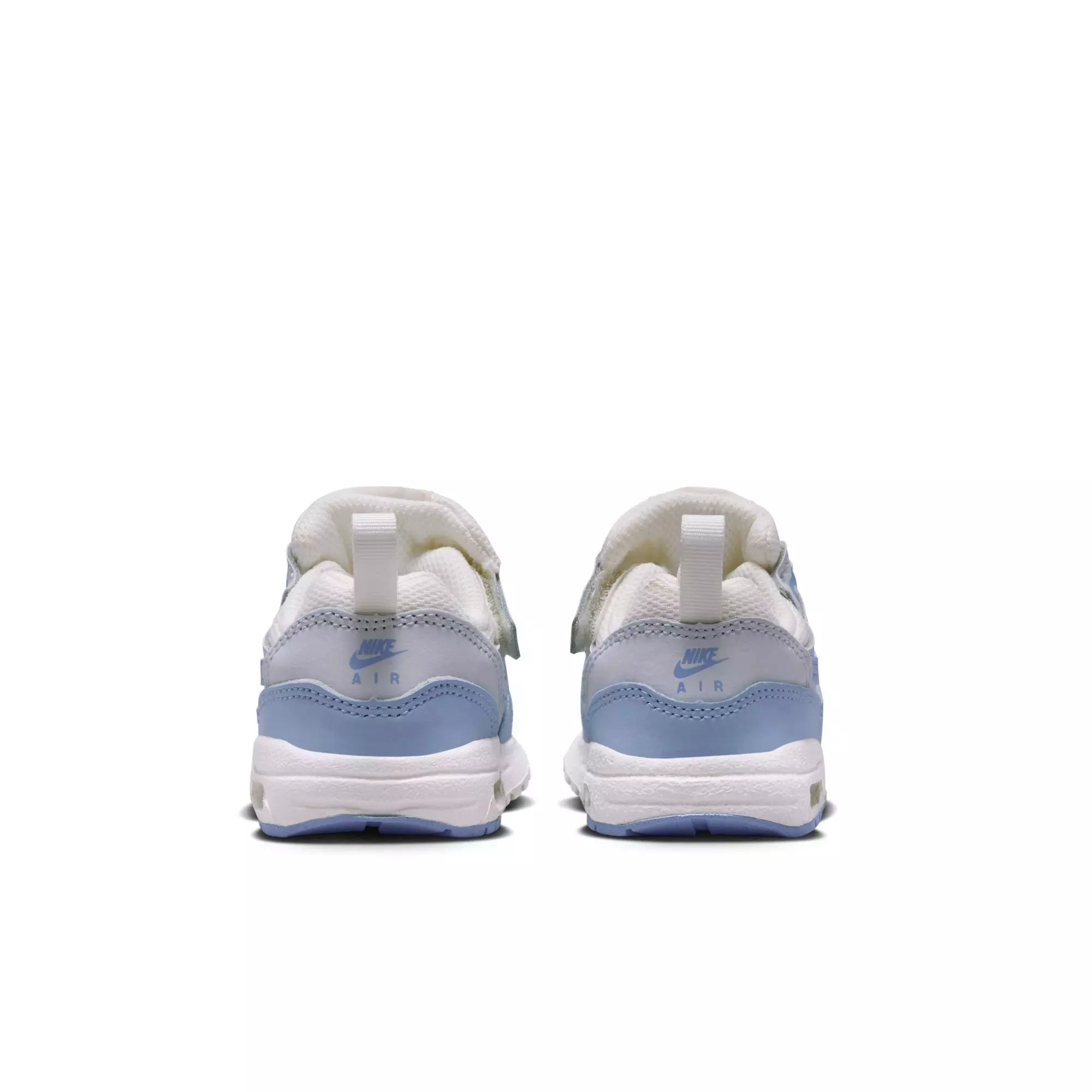 Nike Air Max 1 EasyOn "Sail/Psychic Blue/Blue Tint" Toddler Girls' Shoe - BLUE/WHITE