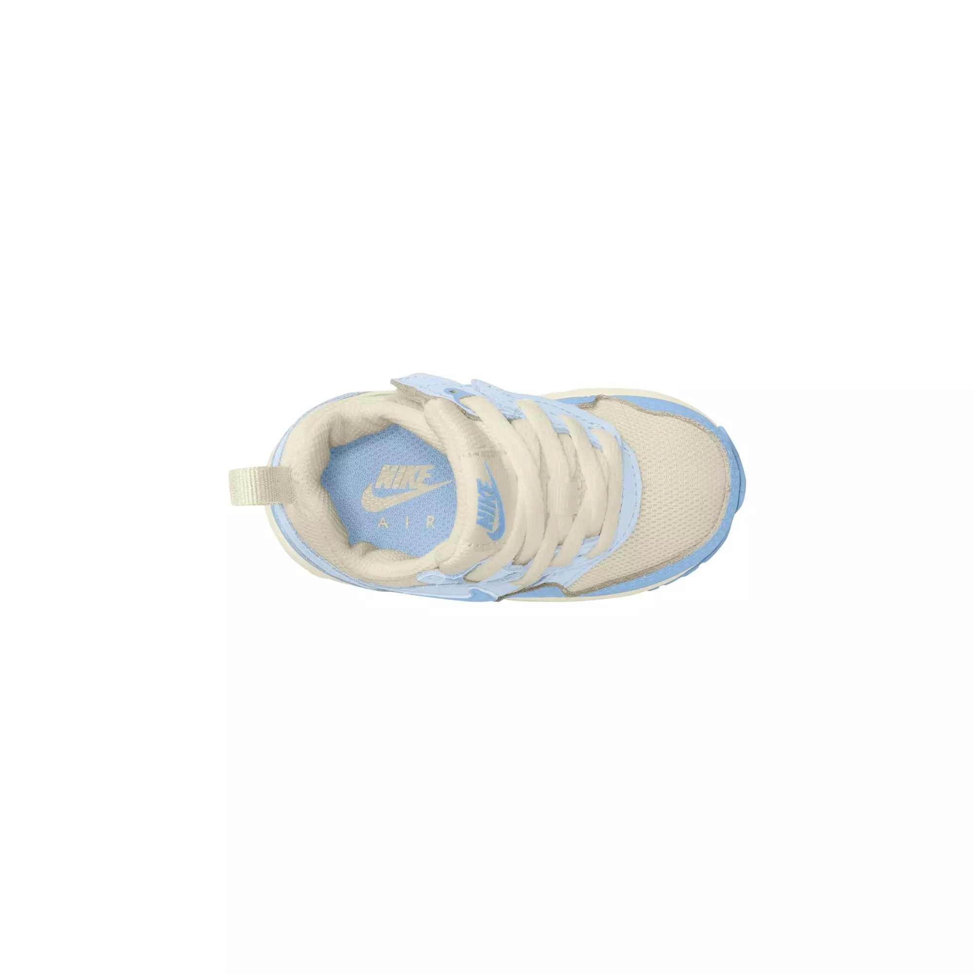 Nike Air Max 1 EasyOn "Sail/Psychic Blue/Blue Tint" Toddler Girls' Shoe - BLUE/WHITE