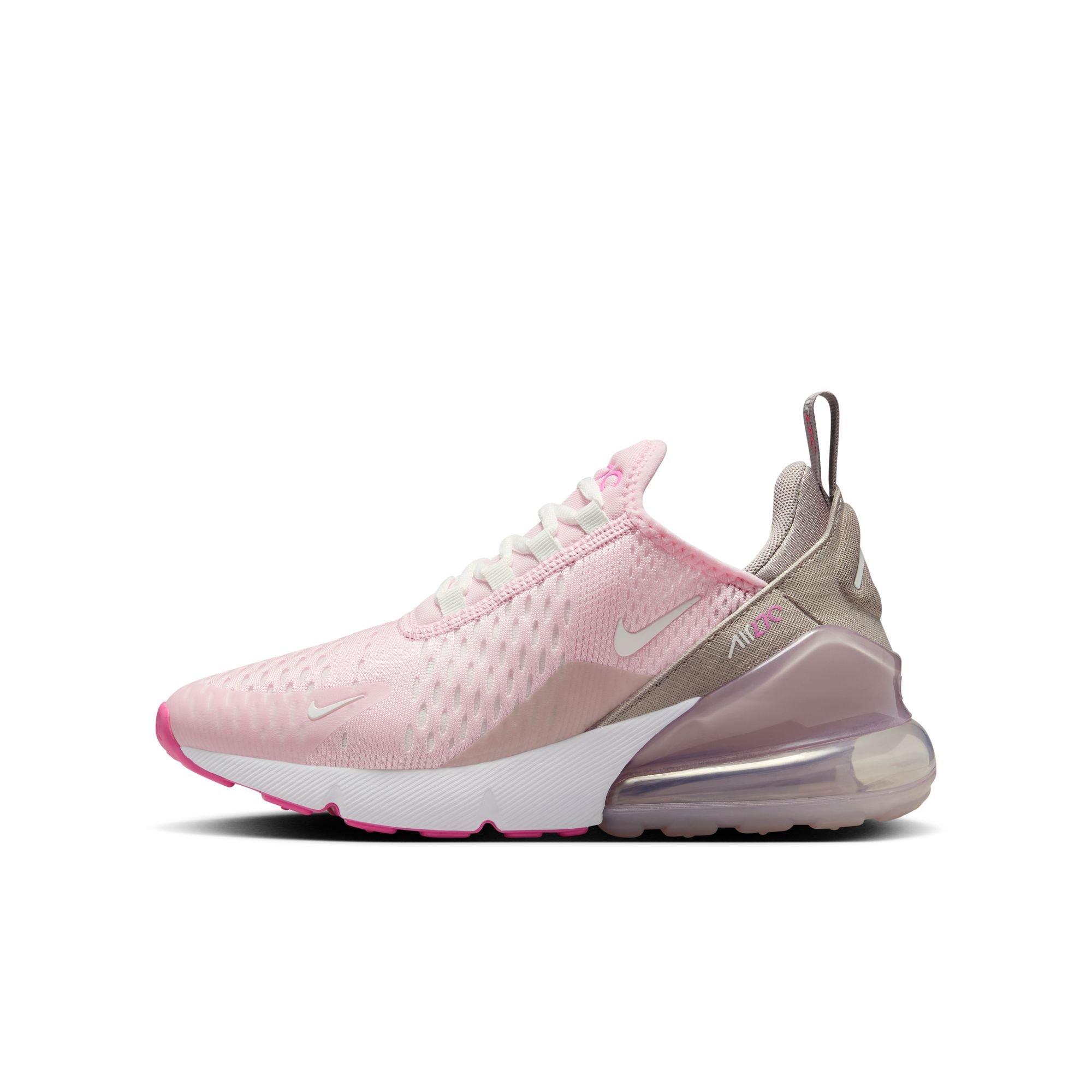 Nike Air Max 270 Grade School Girls' "Pink Foam/Summit White/College Grey" Shoe