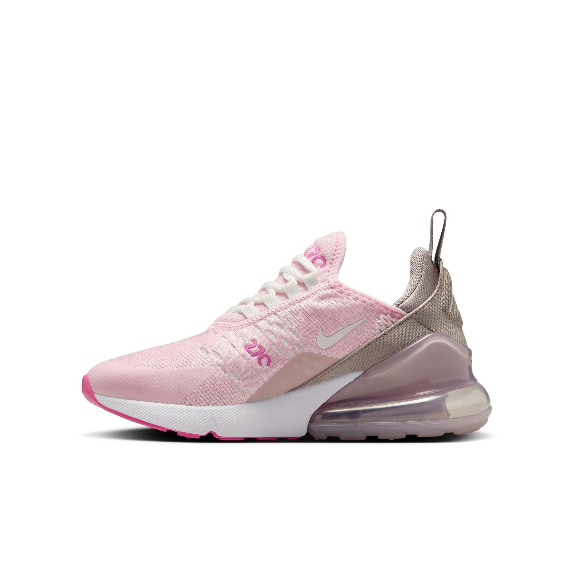 Nike Air Max 270 Grade School Girls' "Pink Foam/Summit White/College Grey" Shoe