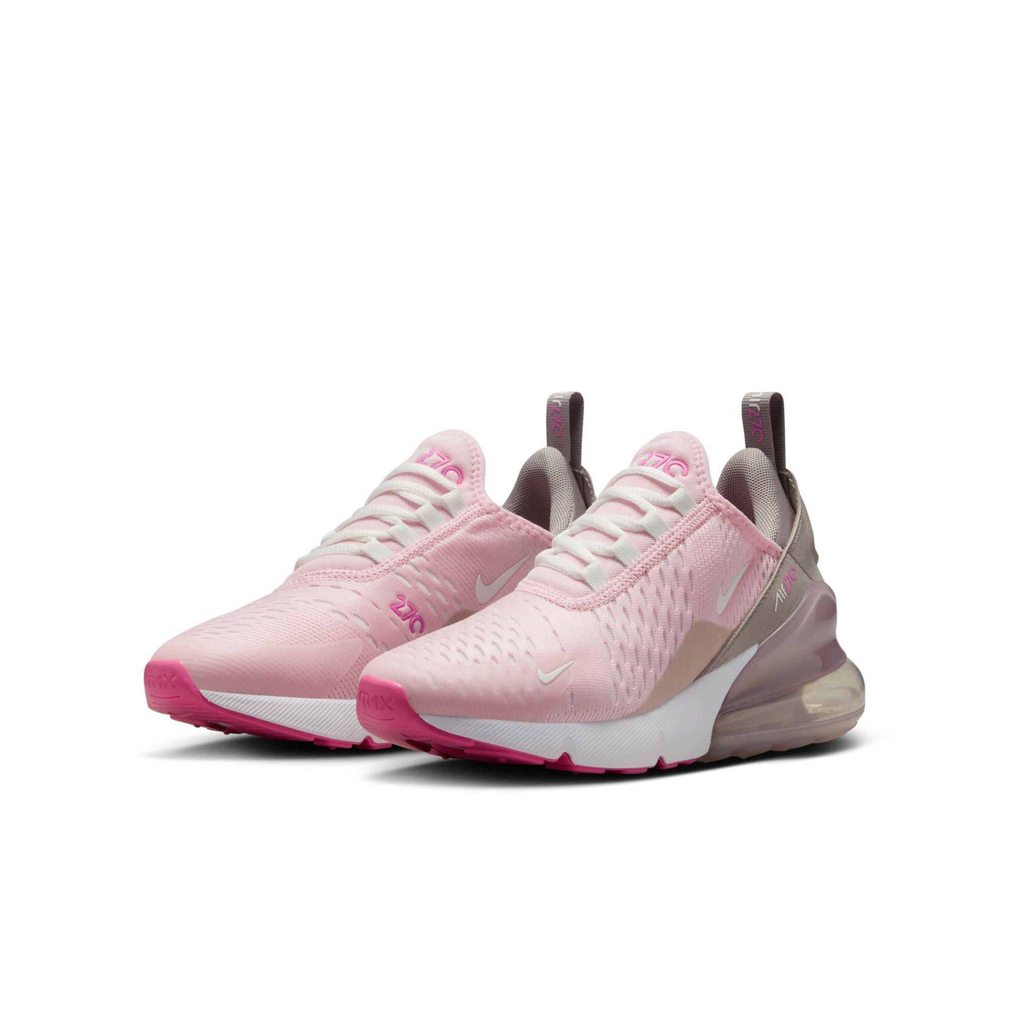 Nike Air Max 270 Grade School Girls' "Pink Foam/Summit White/College Grey" Shoe