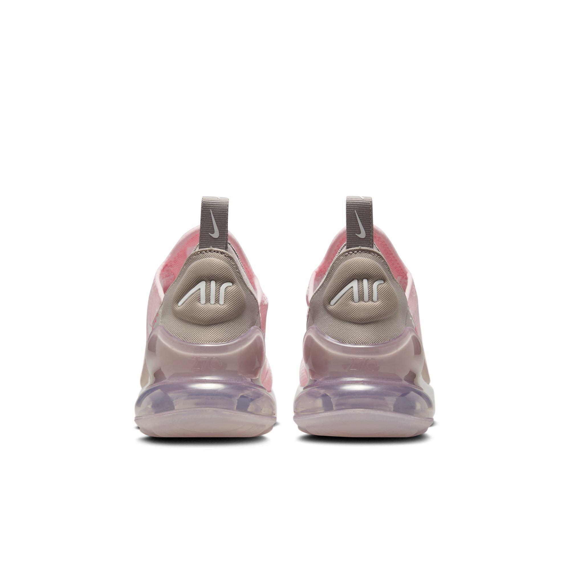 Nike Air Max 270 Grade School Girls' "Pink Foam/Summit White/College Grey" Shoe