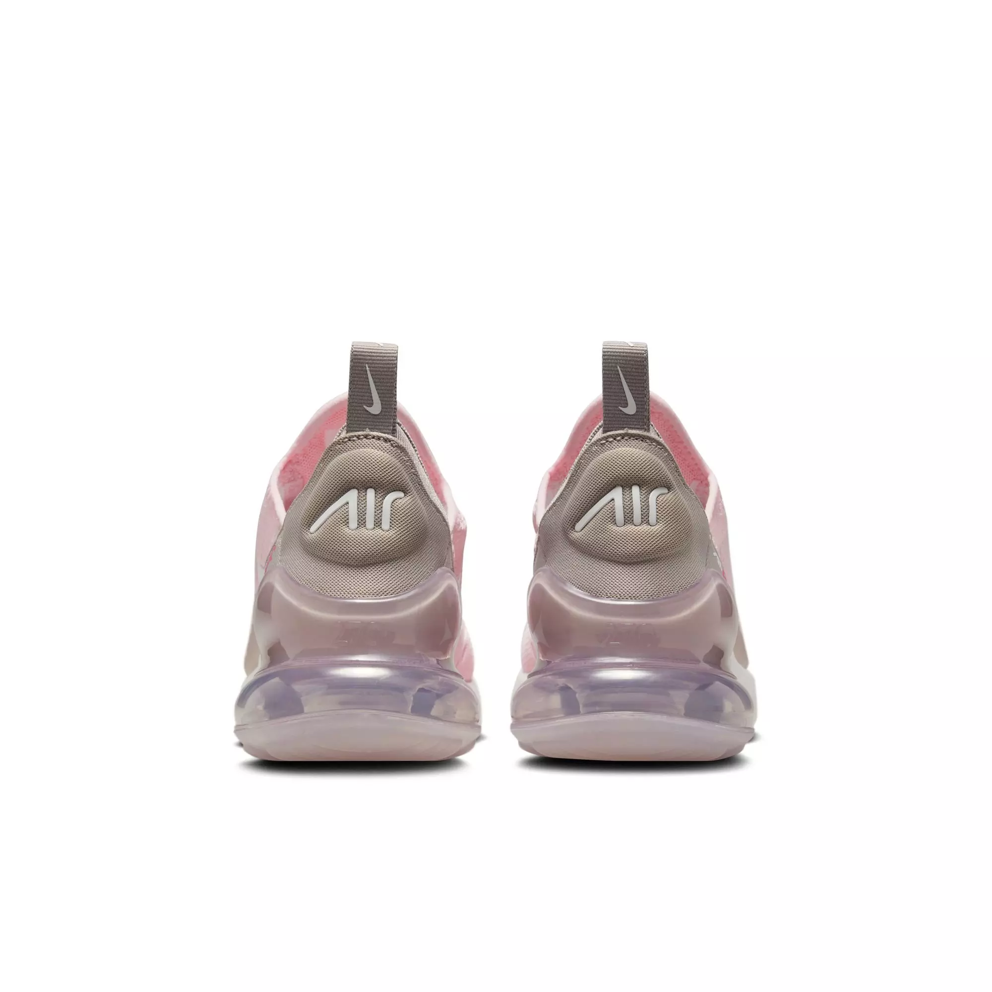 Nike Air Max 270 "Pink Foam/Summit White/College Grey" Grade School Girls' Shoe - PINK/WHITE