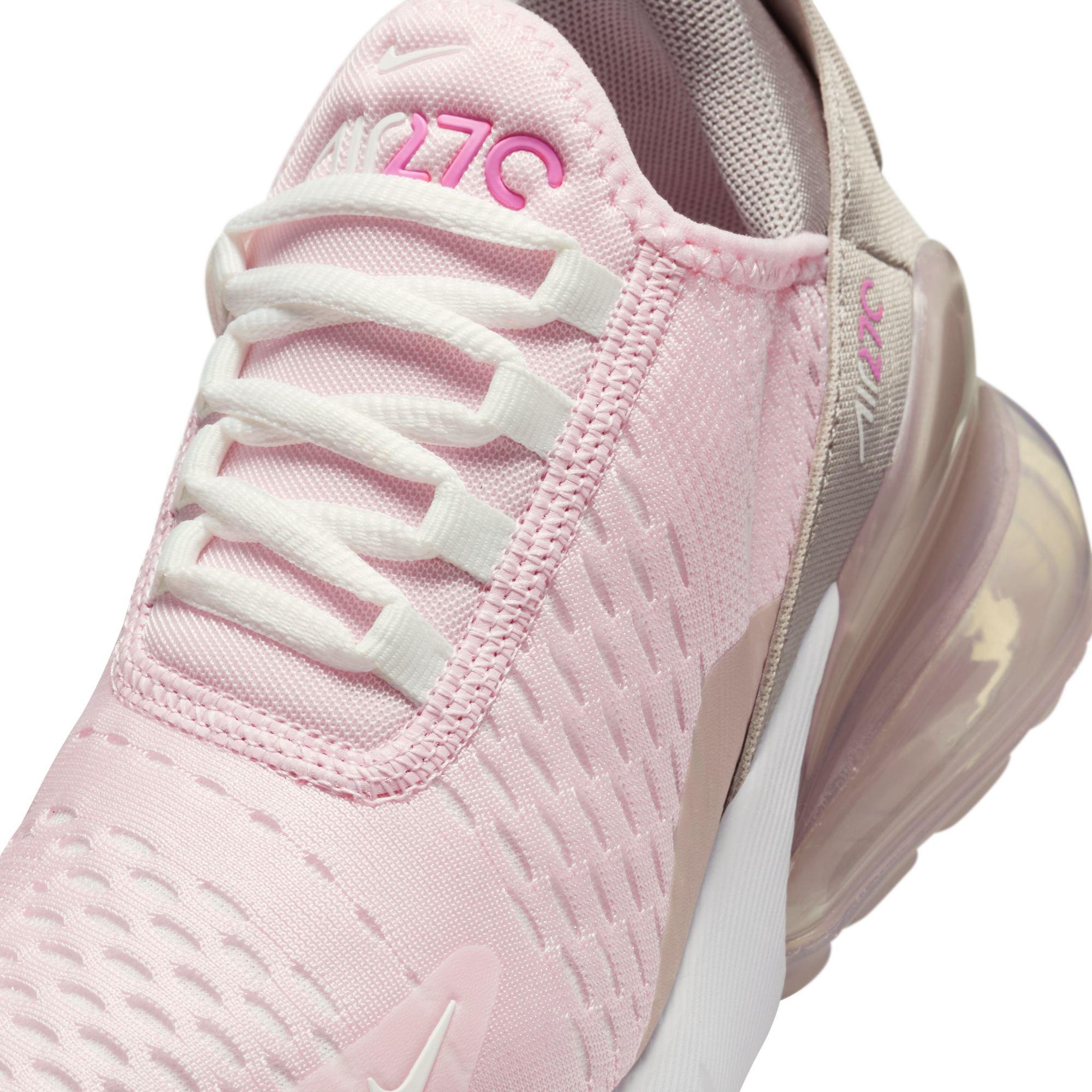 Nike Air Max 270 Grade School Girls' "Pink Foam/Summit White/College Grey" Shoe