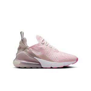 Nike Air Max 270 "Pink Foam/Summit White/College Grey" Grade School Girls' Shoe