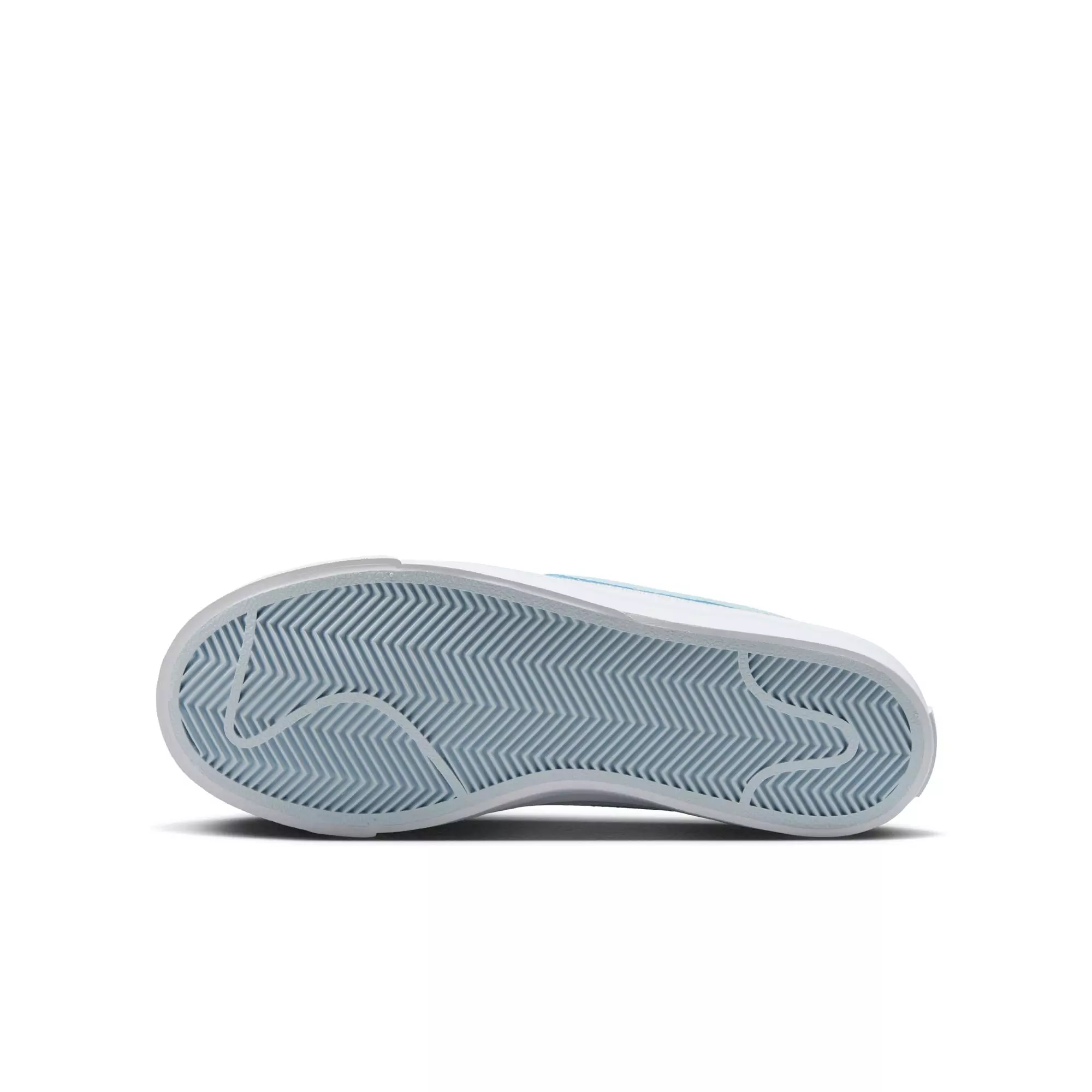 Nike Court Legacy "White/Blue Tint/Sail" Grade School Girls' Shoe - WHITE/BLUE