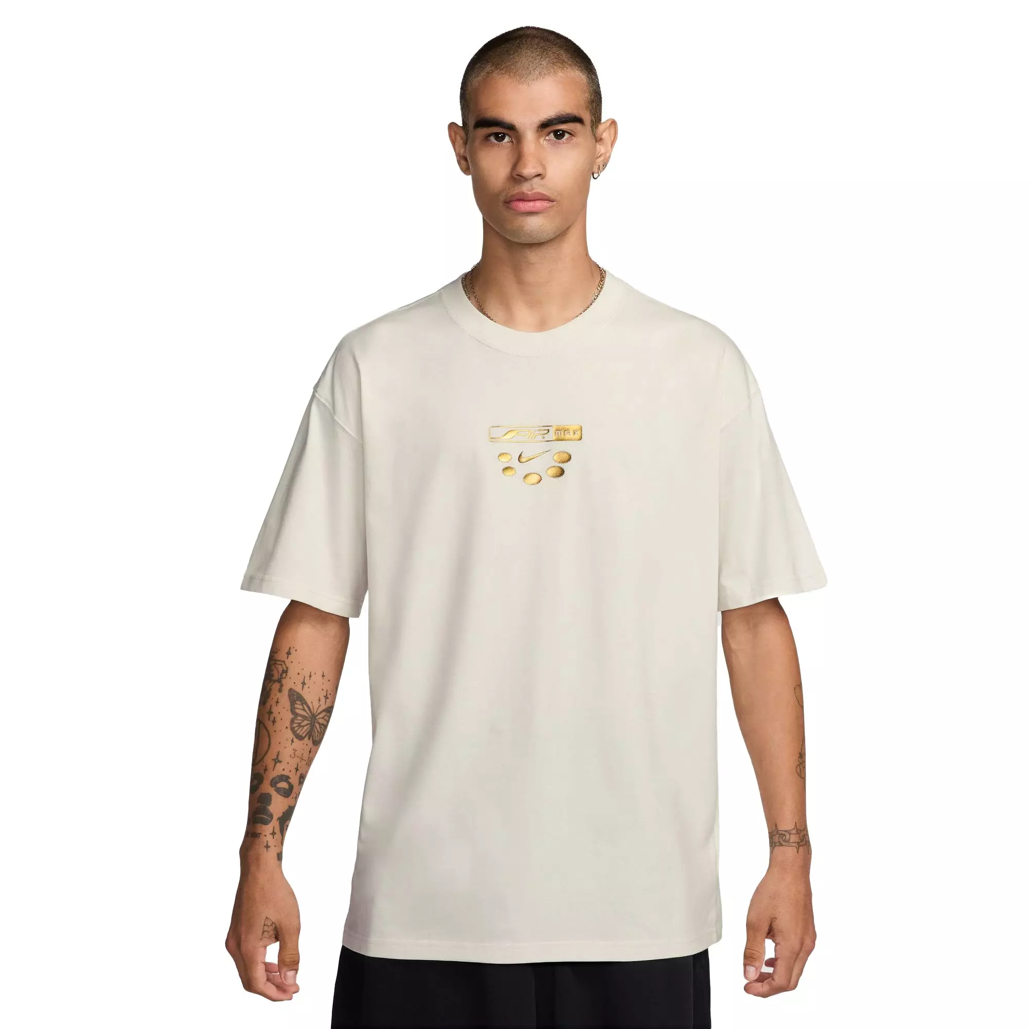 Nike Men's Sportswear M90 Tee - Brown - BROWN