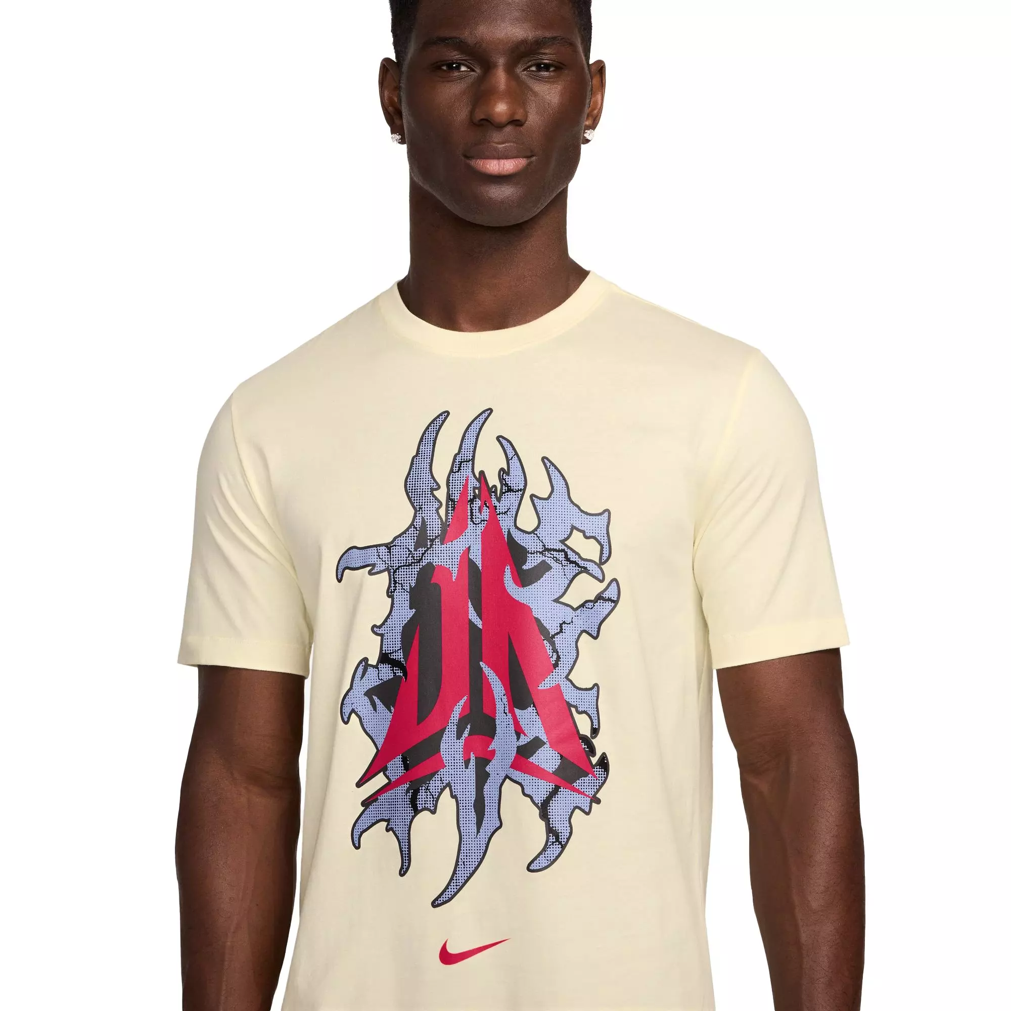 Nike Men's Ja Basketball Tee - WHITE