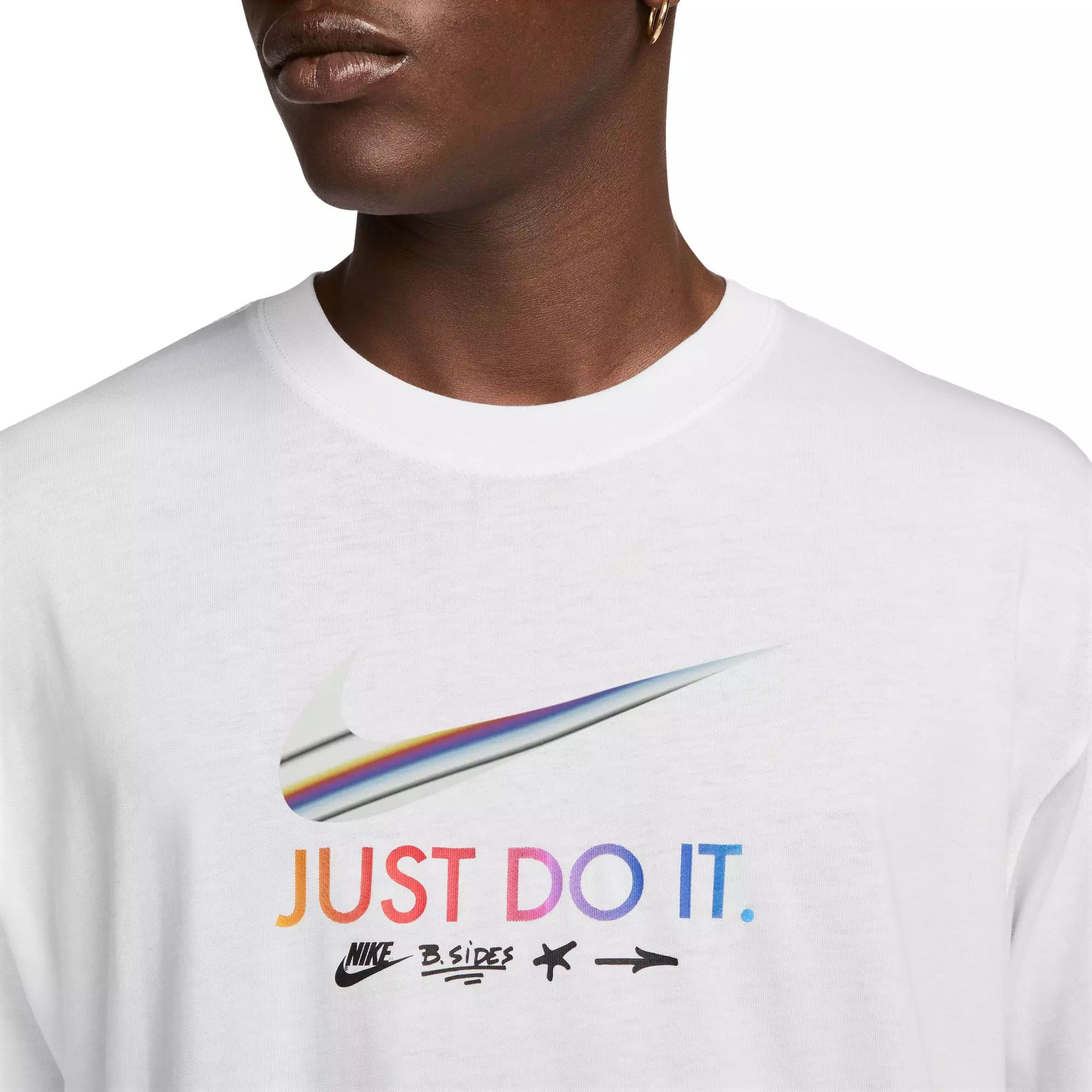 Nike Men's Sportswear M90 Tee-White - WHITE