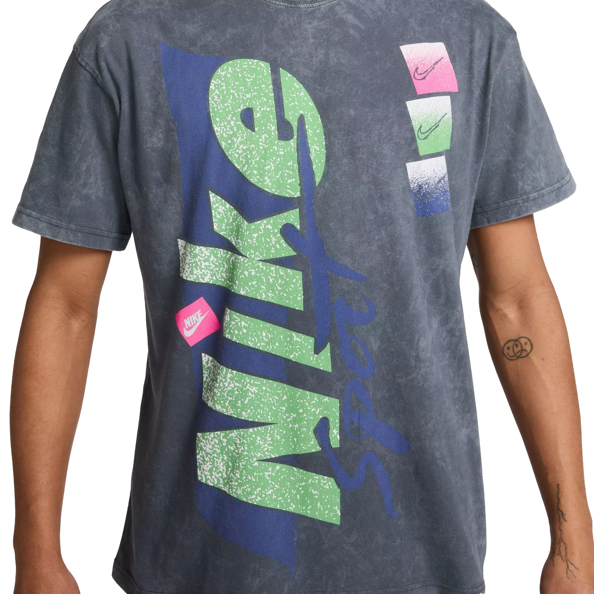 Nike Men's Sportswear M90 Vintage Tee - DK GREY