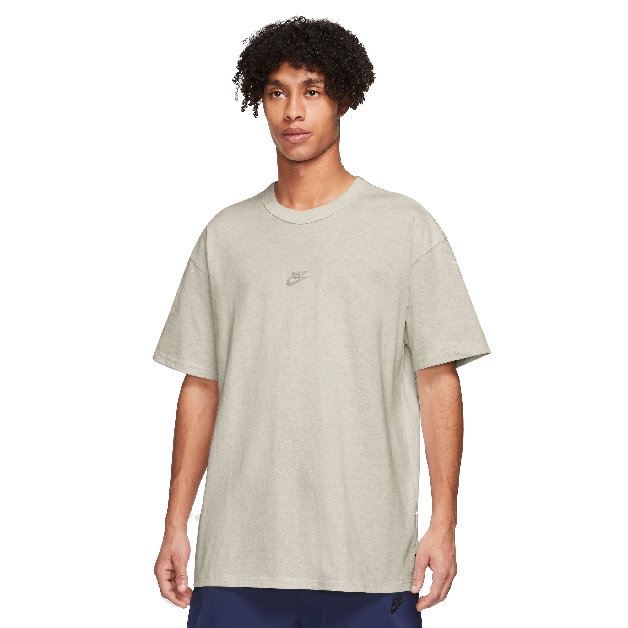 Nike Men's Sportswear Premium Essentials Tee - Bone - BONE Thumbnail View 1
