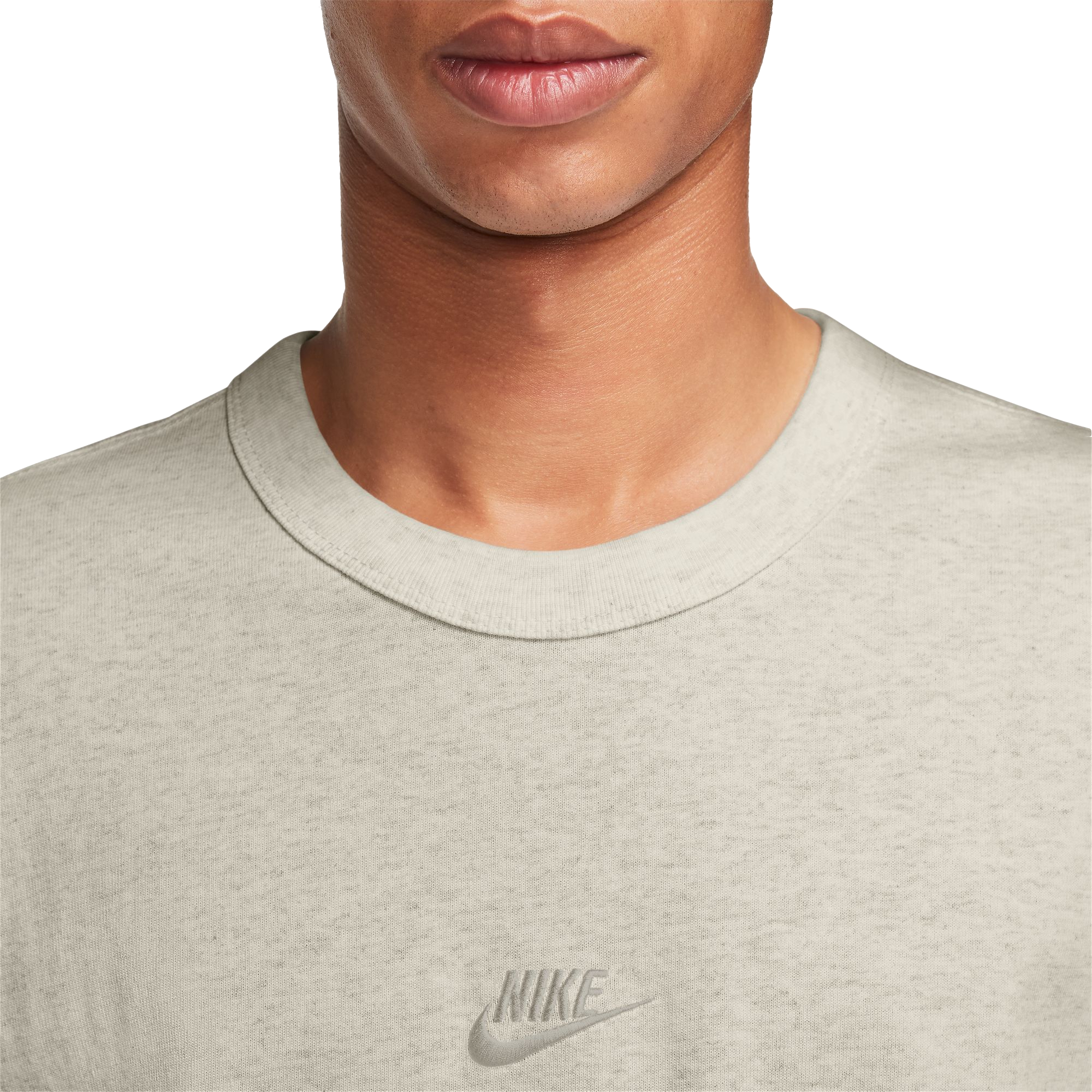 Nike Men's Sportswear Premium Essentials Tee - BONE Thumbnail View 3