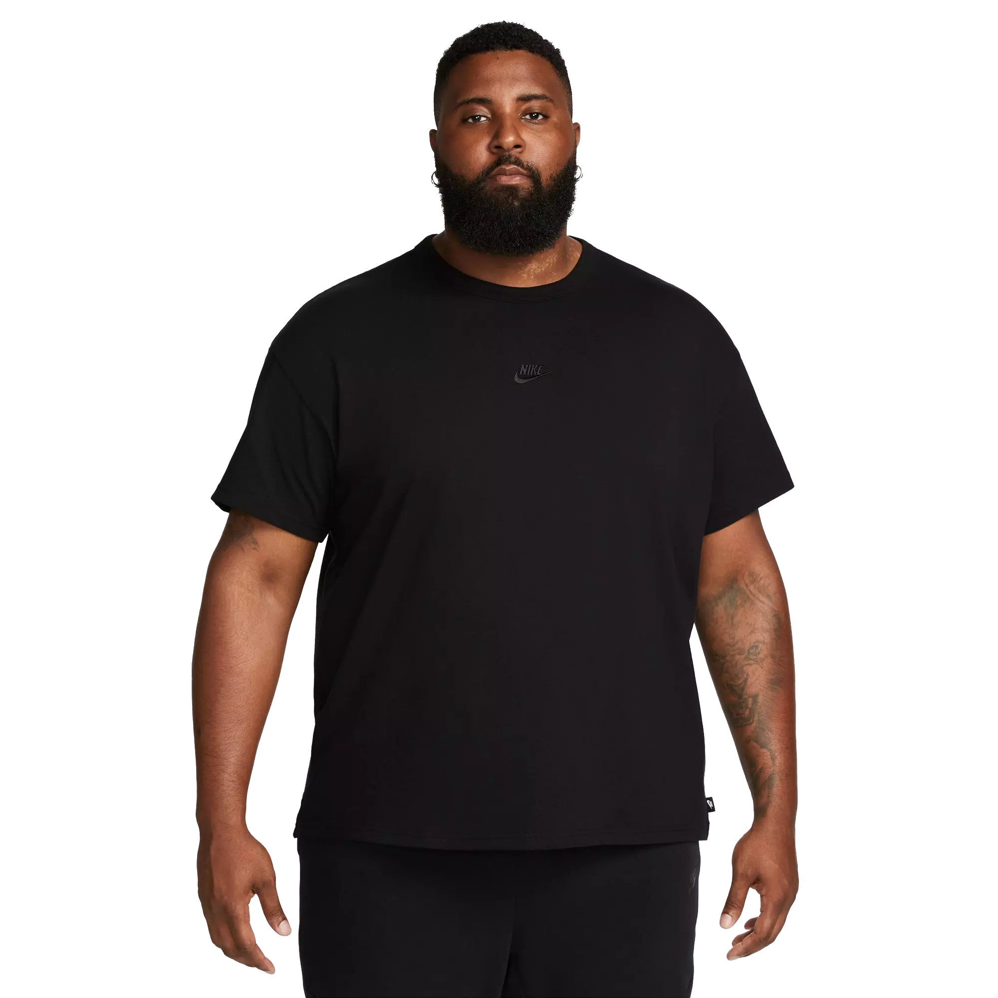Nike Men's Sportswear Premium Essentials Tee - Black - BLACK