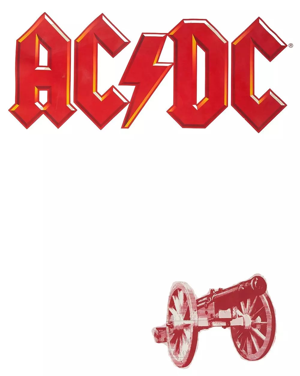 Freeze Max Men's ACDC About To Rock Long Sleeve Tee - CREAM