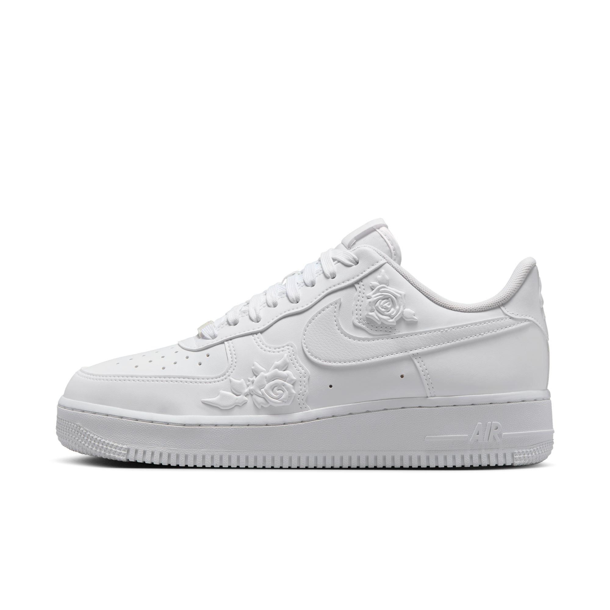 Nike Air Force 1 '07 "White Roses" Women's Shoe - WHITE Thumbnail View 6