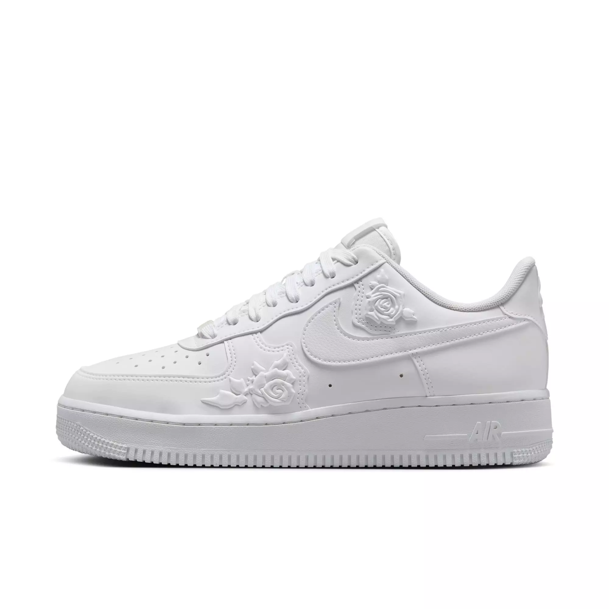Nike Air Force 1 '07 "White Roses" Women's Shoe - WHITE
