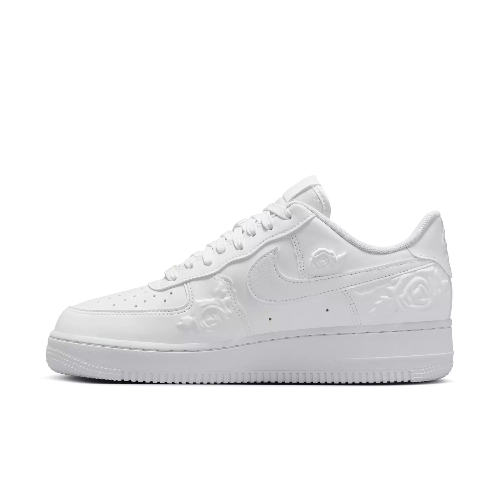 Nike Air Force 1 '07 "White Roses" Women's Shoe - WHITE