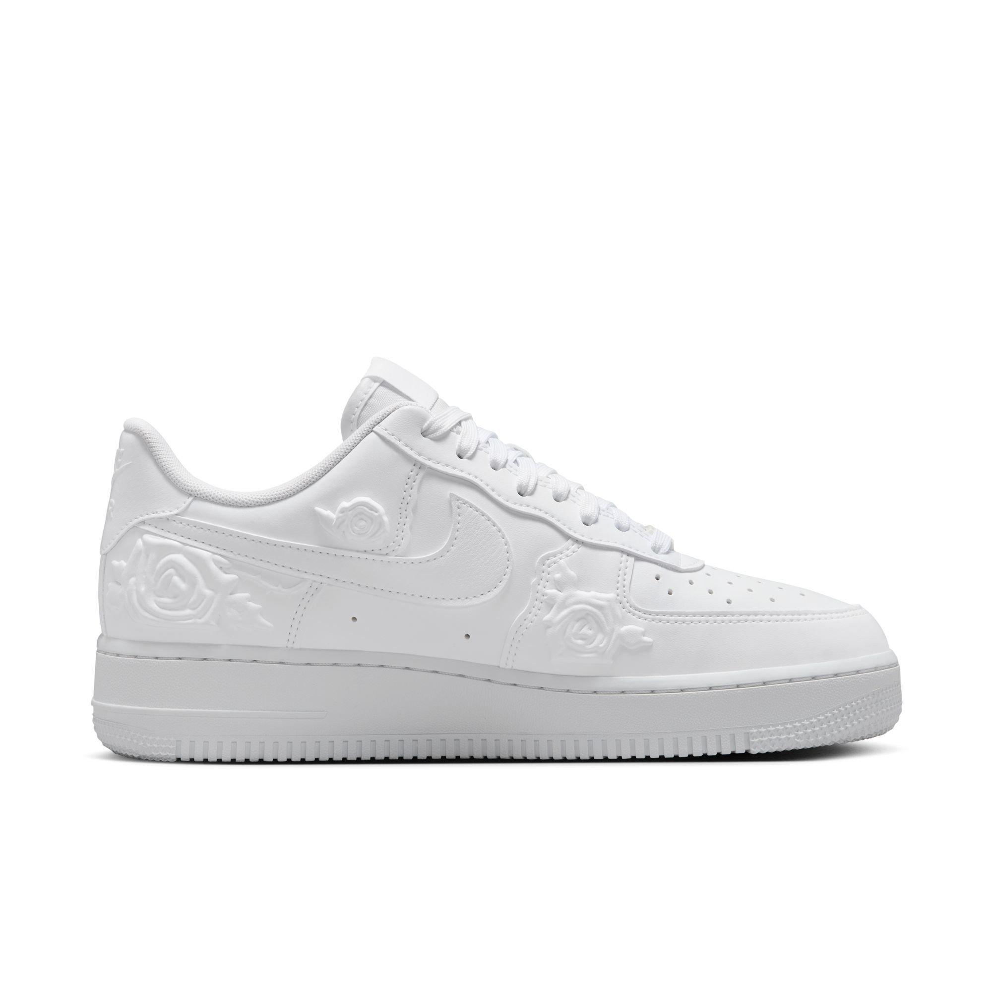 Nike Air Force 1 '07 "White Roses" Women's Shoe - WHITE Thumbnail View 2