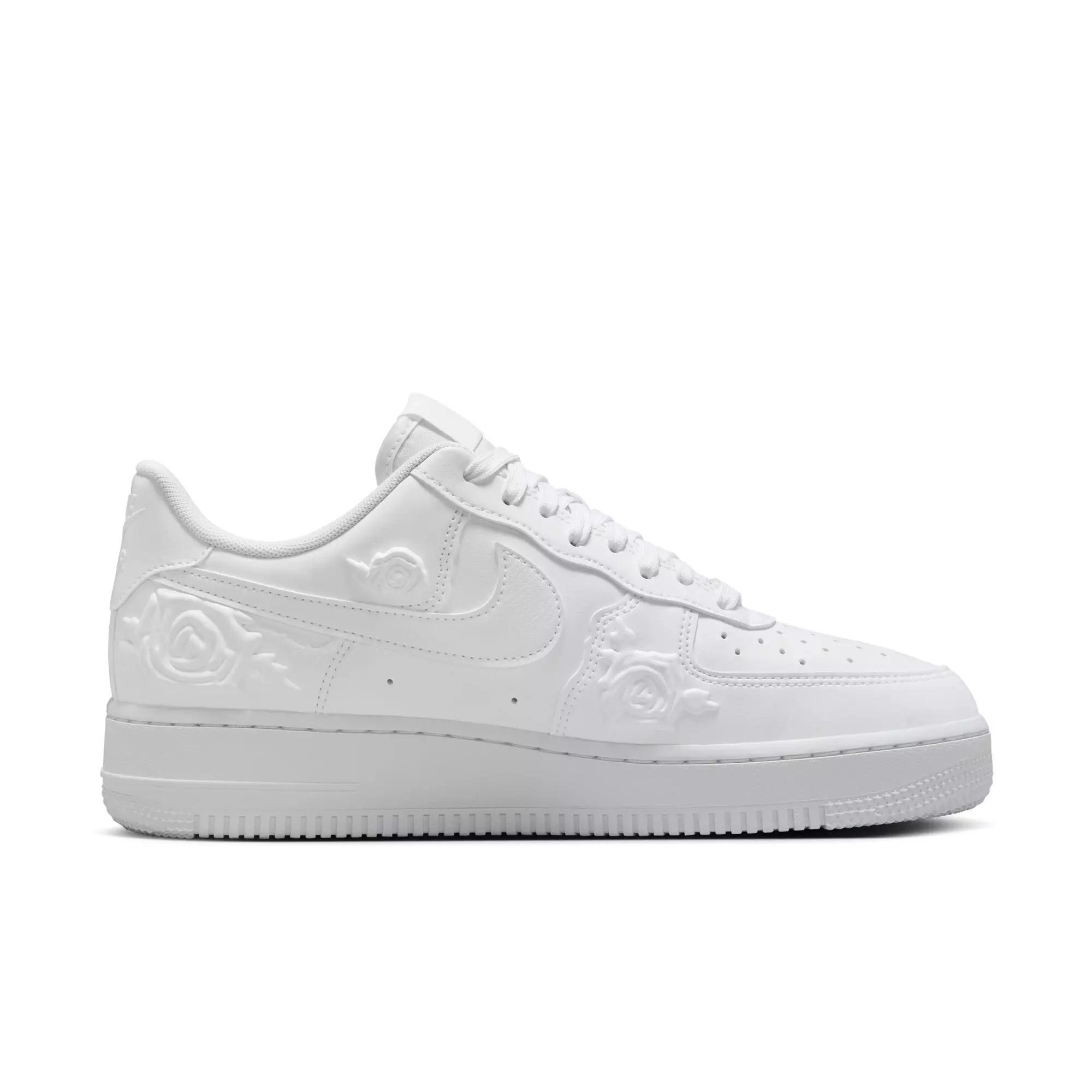 Nike Air Force 1 '07 "White Roses" Women's Shoe - WHITE
