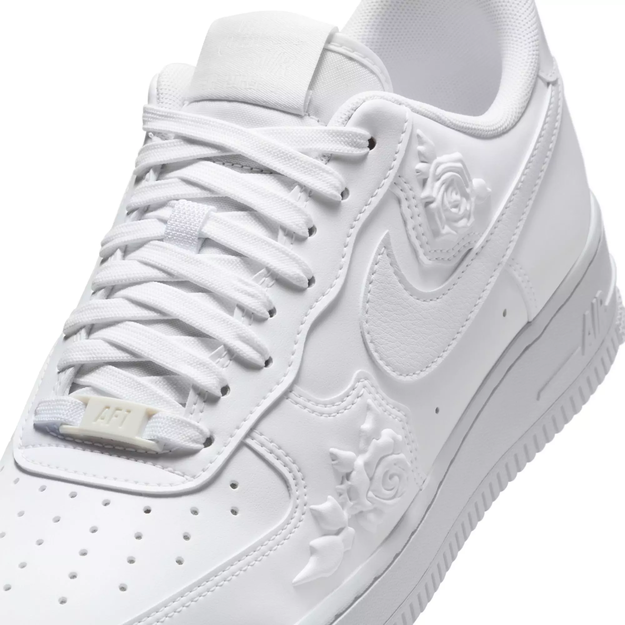 Nike Air Force 1 '07 "White Roses" Women's Shoe - WHITE