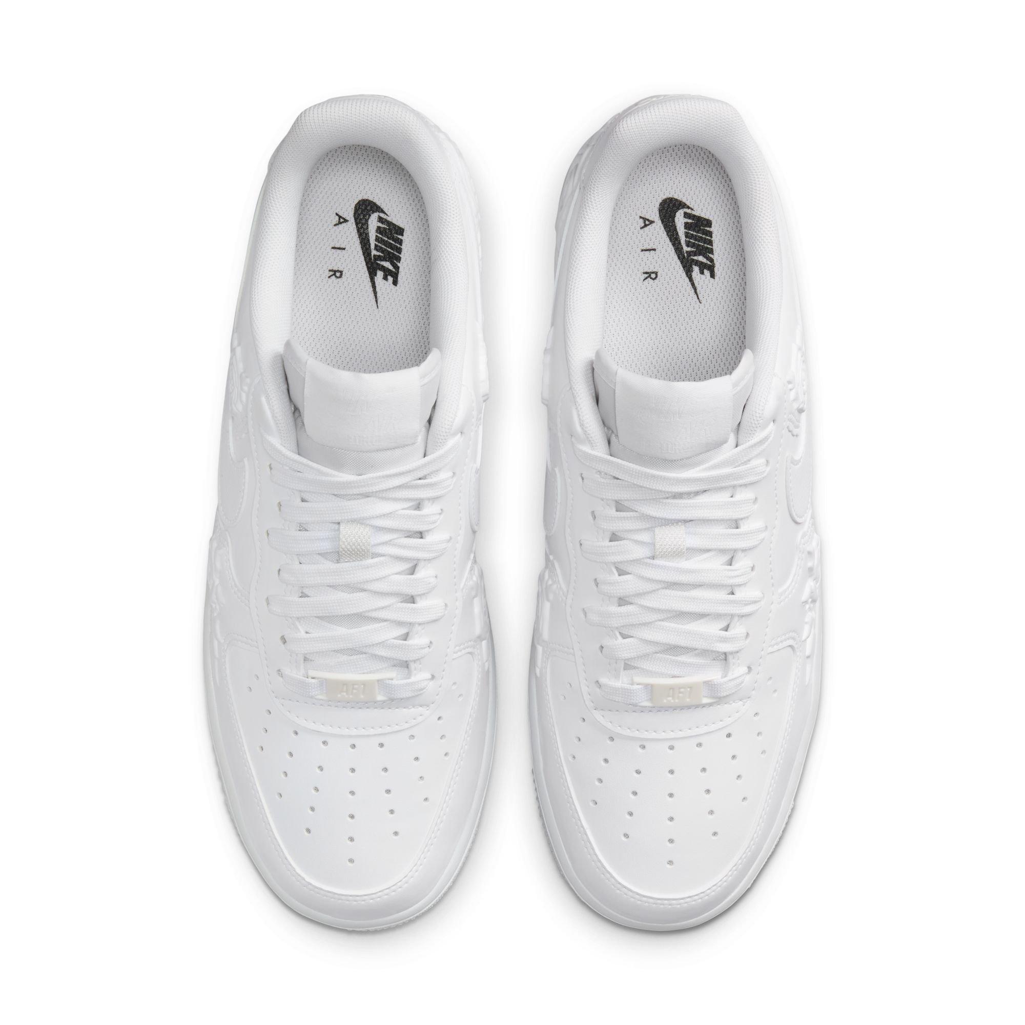 Nike Air Force 1 '07 "White Roses" Women's Shoe - WHITE Thumbnail View 9