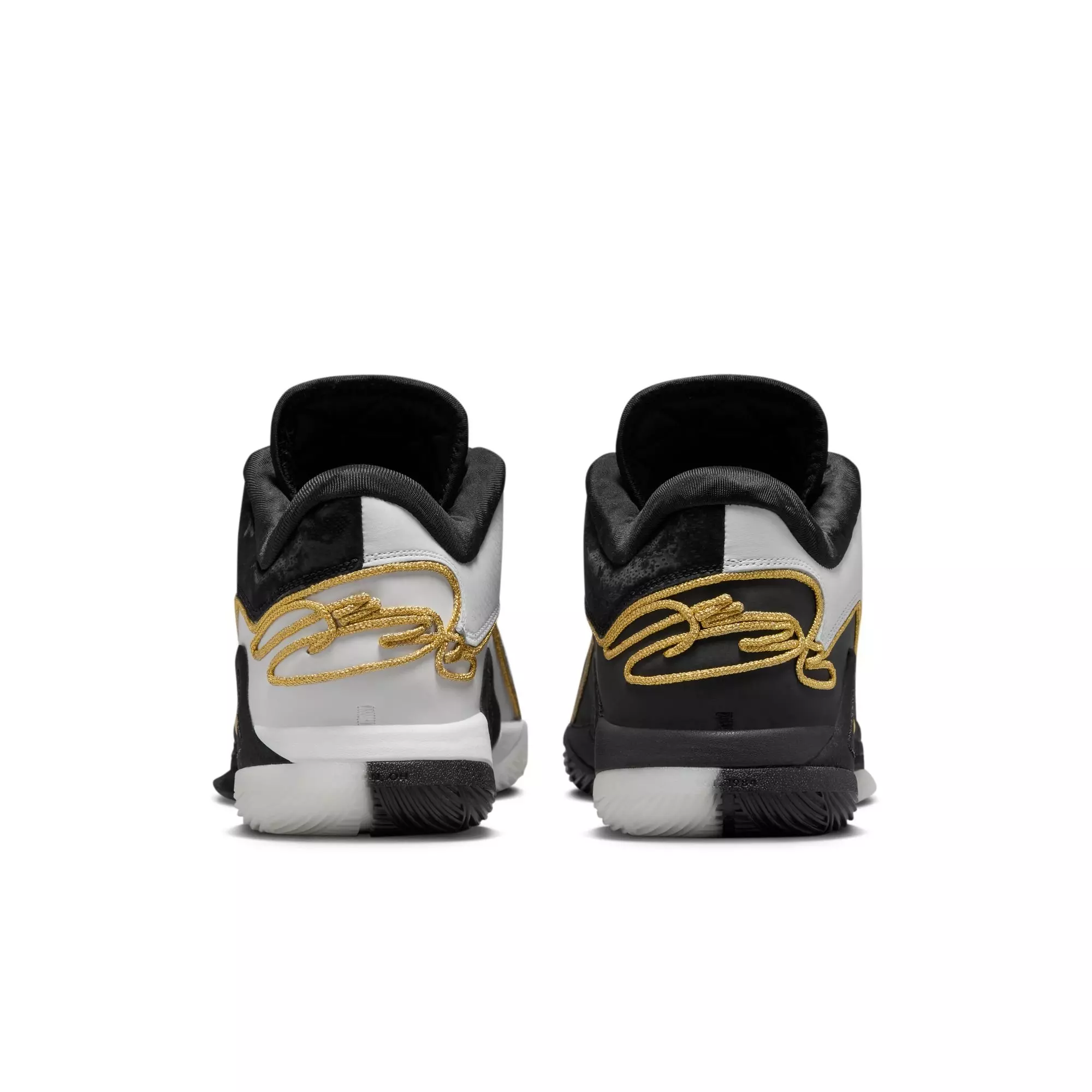 Nike LeBron XXII "Mogul" Men's Basketball Shoe - WHITE/BLACK/GOLD
