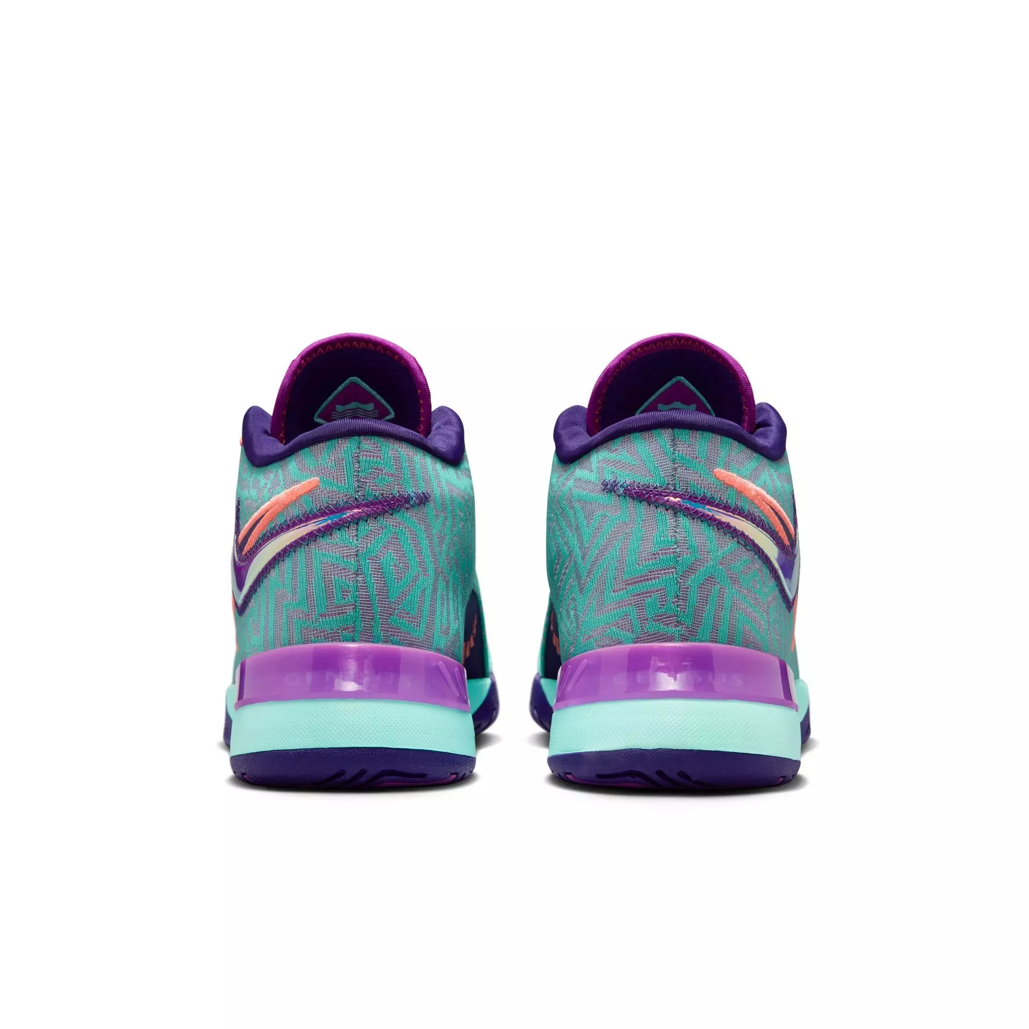 Nike Lebron NXXT Genisus "Hyper Turquoise" Men's Basketball Shoe - HYPER TURQUOISE/VIVID PURPLE/COURT PURPLE