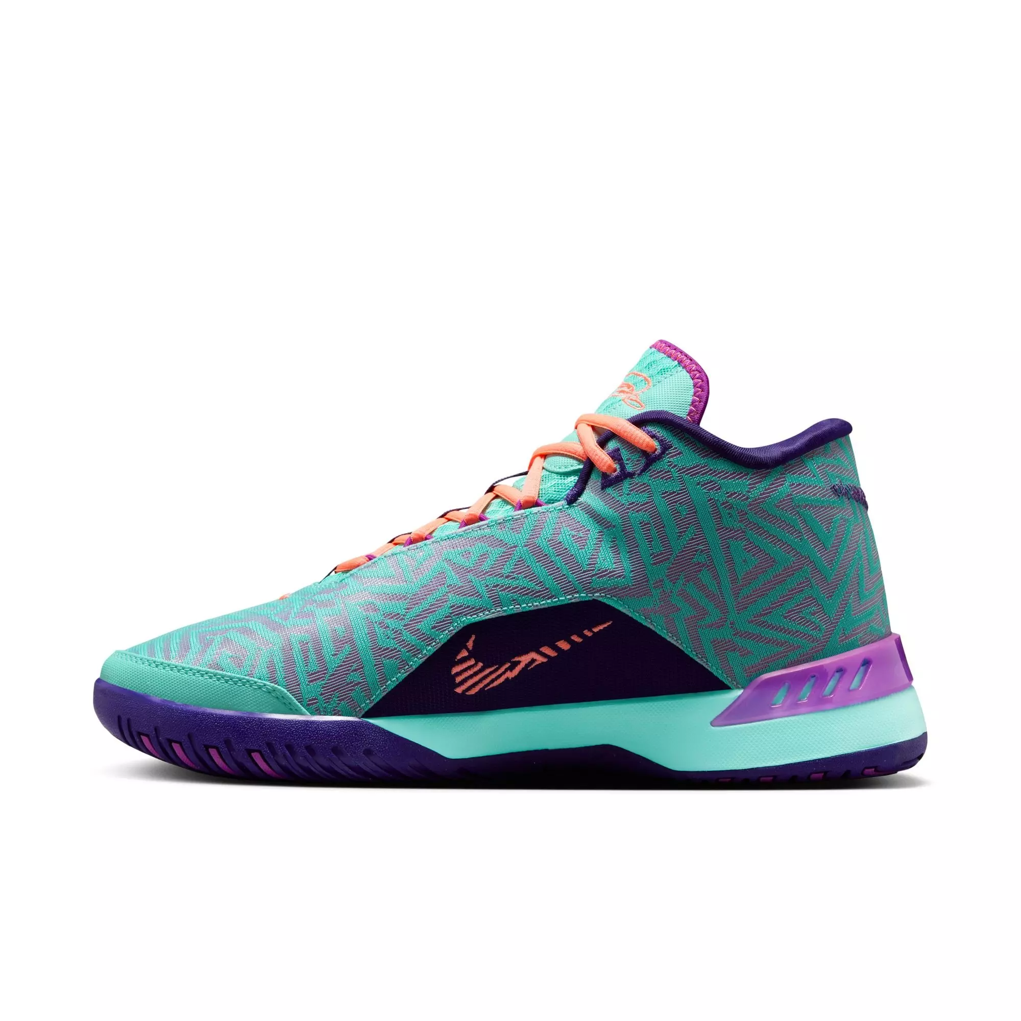 Nike Lebron NXXT Genisus "Hyper Turquoise" Men's Basketball Shoe - HYPER TURQUOISE/VIVID PURPLE/COURT PURPLE