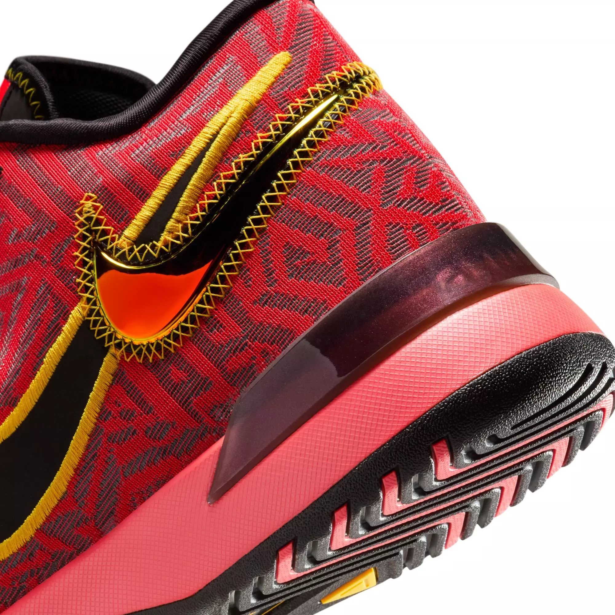 Nike LeBron NXXT Genisus "Radiation" Men's Basketball Shoe - BRIGHT CRIMSON/LASER ORANGE/BLACK