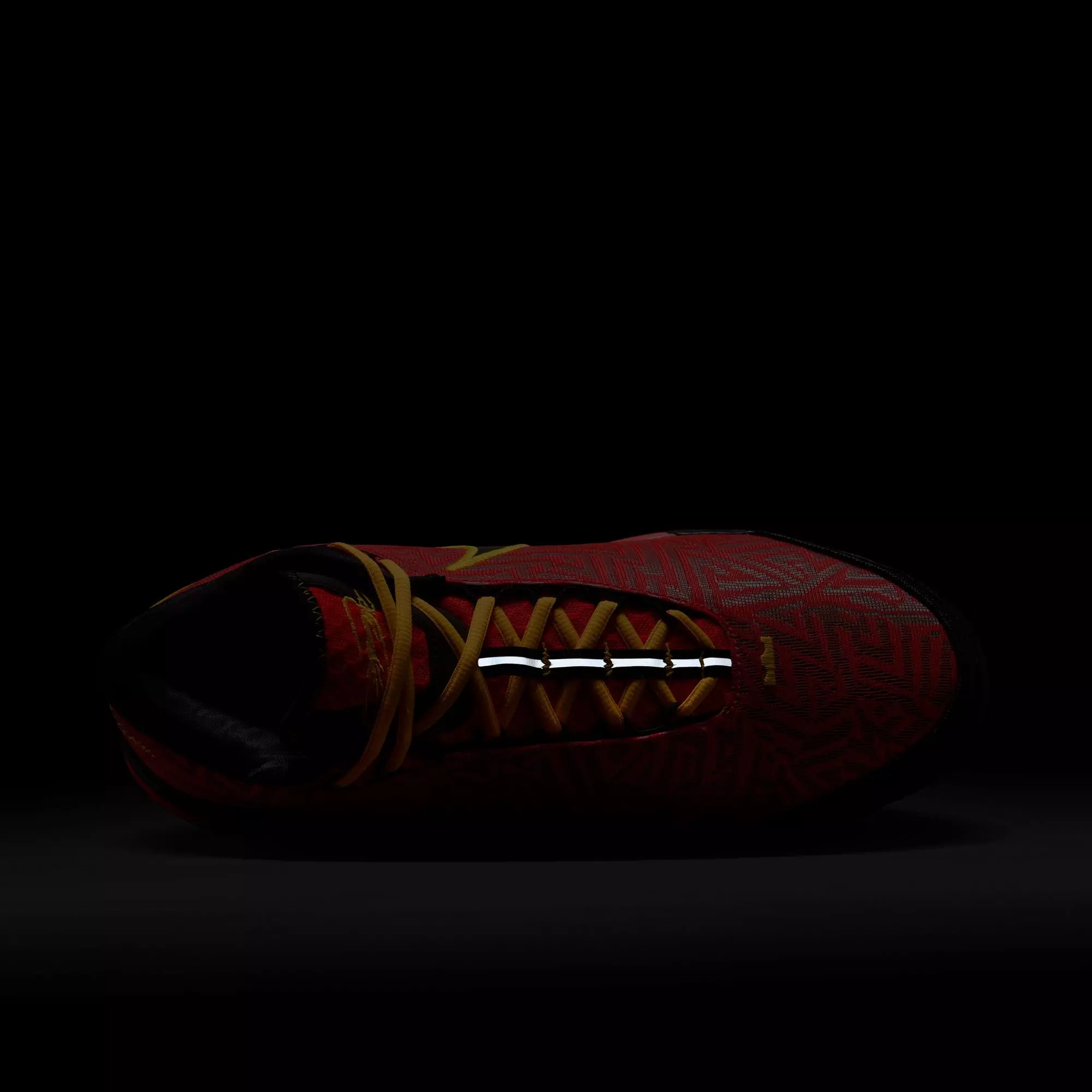 Nike LeBron NXXT Genisus "Radiation" Men's Basketball Shoe - BRIGHT CRIMSON/LASER ORANGE/BLACK