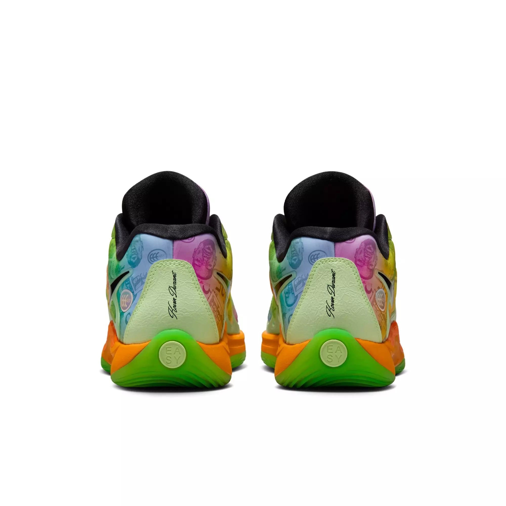 Nike KD17 "Easy Money" Men's Basketball Shoe -  BARELY VOLT/BALTIC BLUE/HYPER PINK