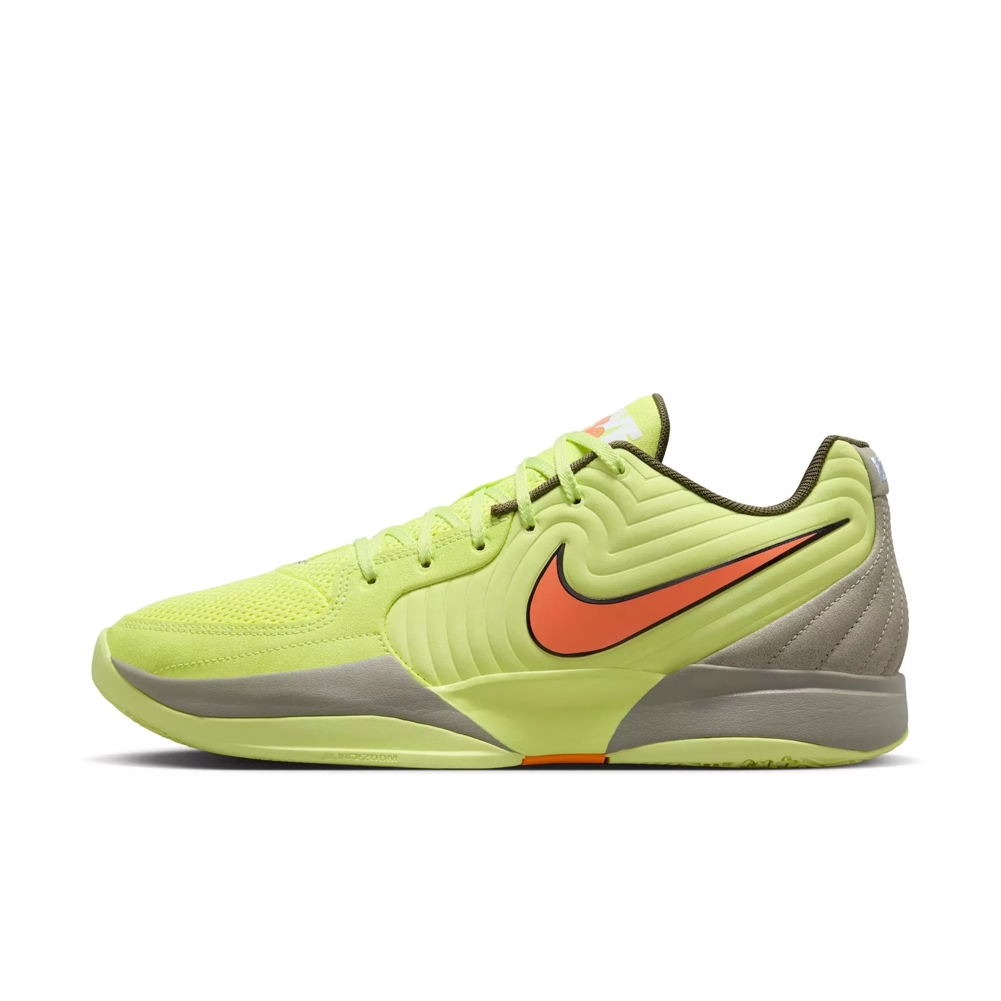 Nike Ja 2 "12 Time" Men's Basketball Shoe - LEMON TWIST/TOTAL ORANGE/LIGHT ARMY