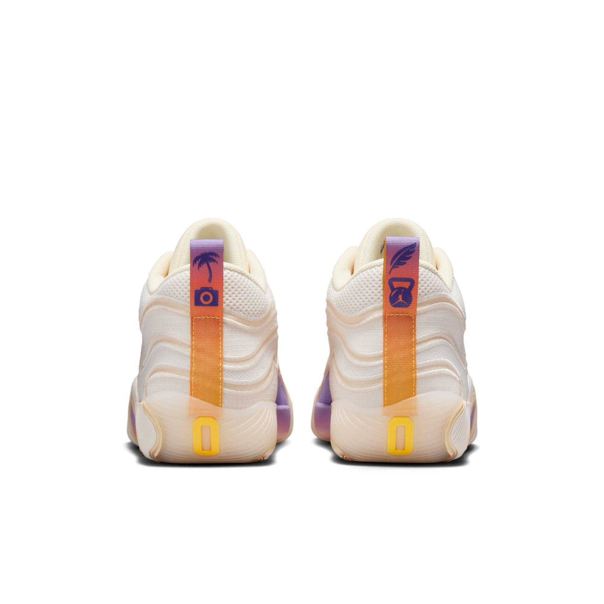 Jordan Tatum 3 "Mentors" Men's Basketball Shoe - SAIL/DARK IRIS/MUSLIN Thumbnail View 8