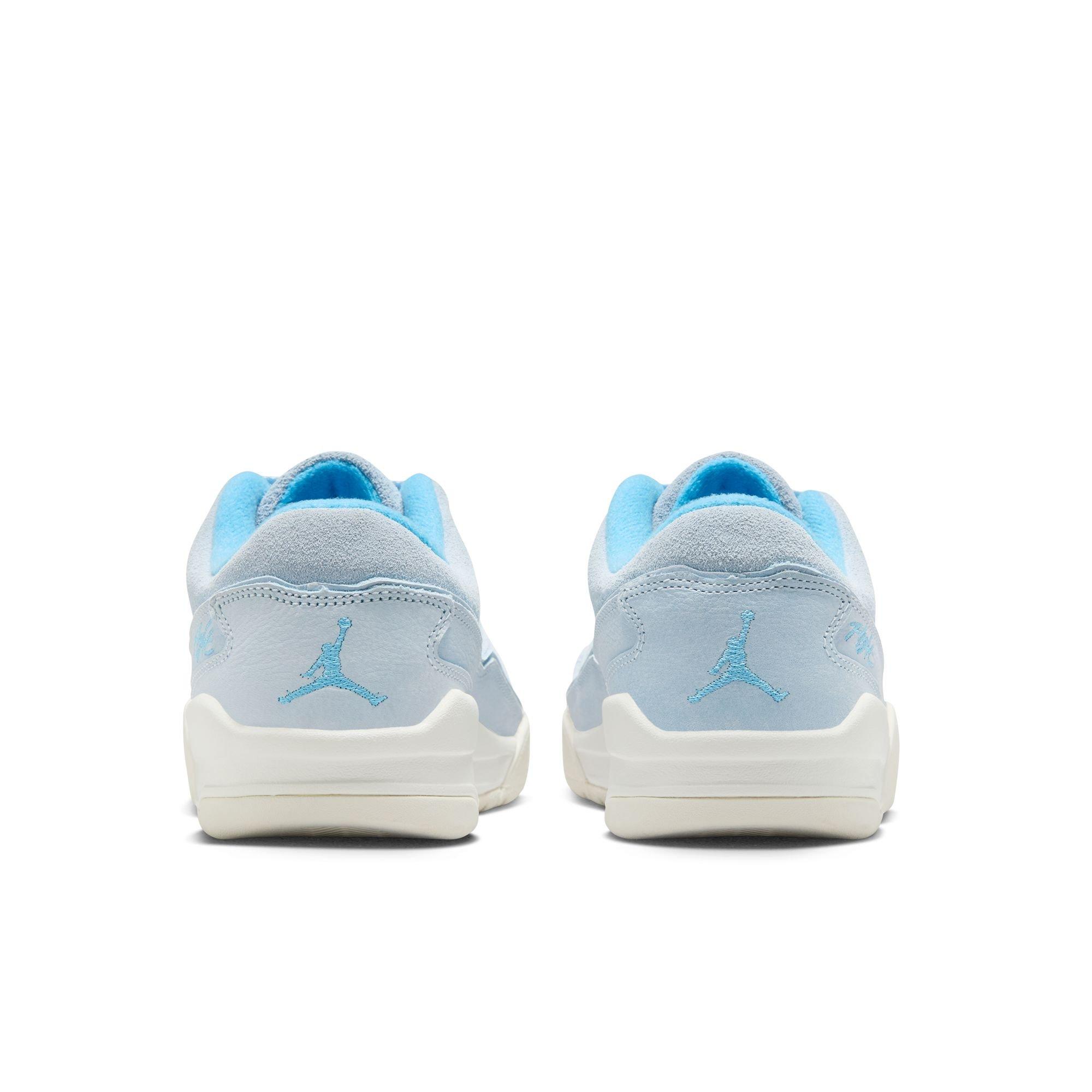 Jordan Flight Court "Hydrogen Blue/University Blue/Sail" Women's Shoe - BLUE/WHITE Thumbnail View 7