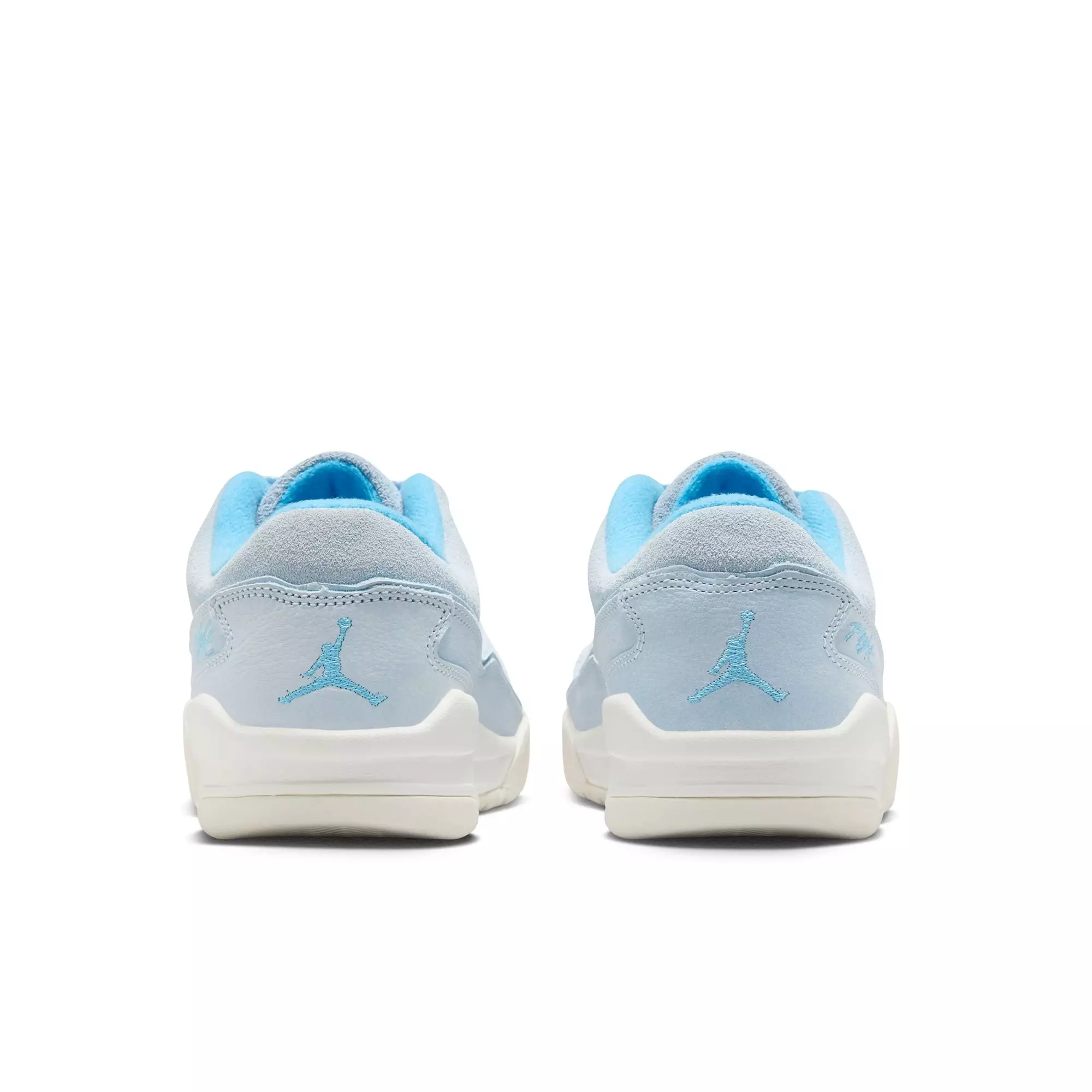 Jordan Flight Court "Hydrogen Blue/University Blue/Sail" Women's Shoe - BLUE/WHITE