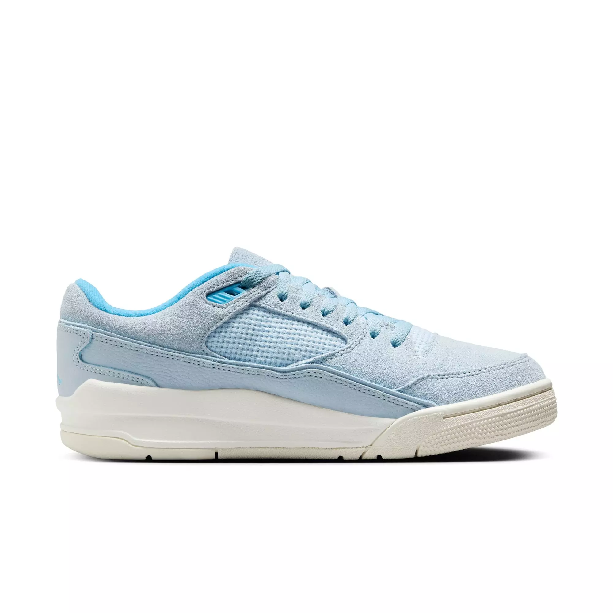 Jordan Flight Court "Hydrogen Blue/University Blue/Sail" Women's Shoe - BLUE/WHITE