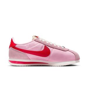 Nike Cortez Textile "Med Soft Pink/Fire Red/Sail/Team Orange" Women's Shoe