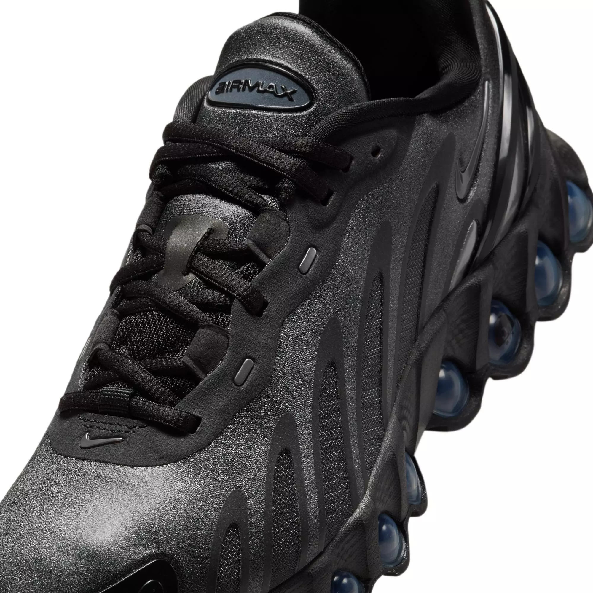 Nike Air Max Dn8 "Metallic Grey" Women's Shoe - BLACK/METALLIC GREY/IRON GREY