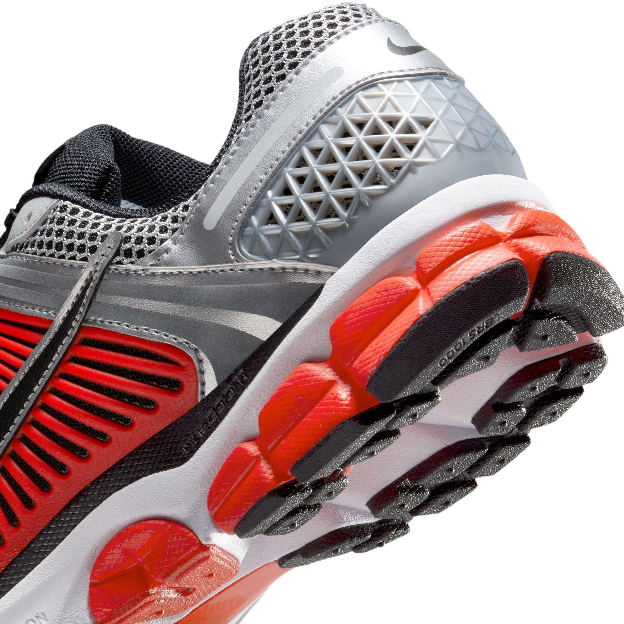 Nike Zoom Vomero 5 "Metallic Silver/Black/FLT Silver" Men's Shoe - RED/SILVER Thumbnail View 11