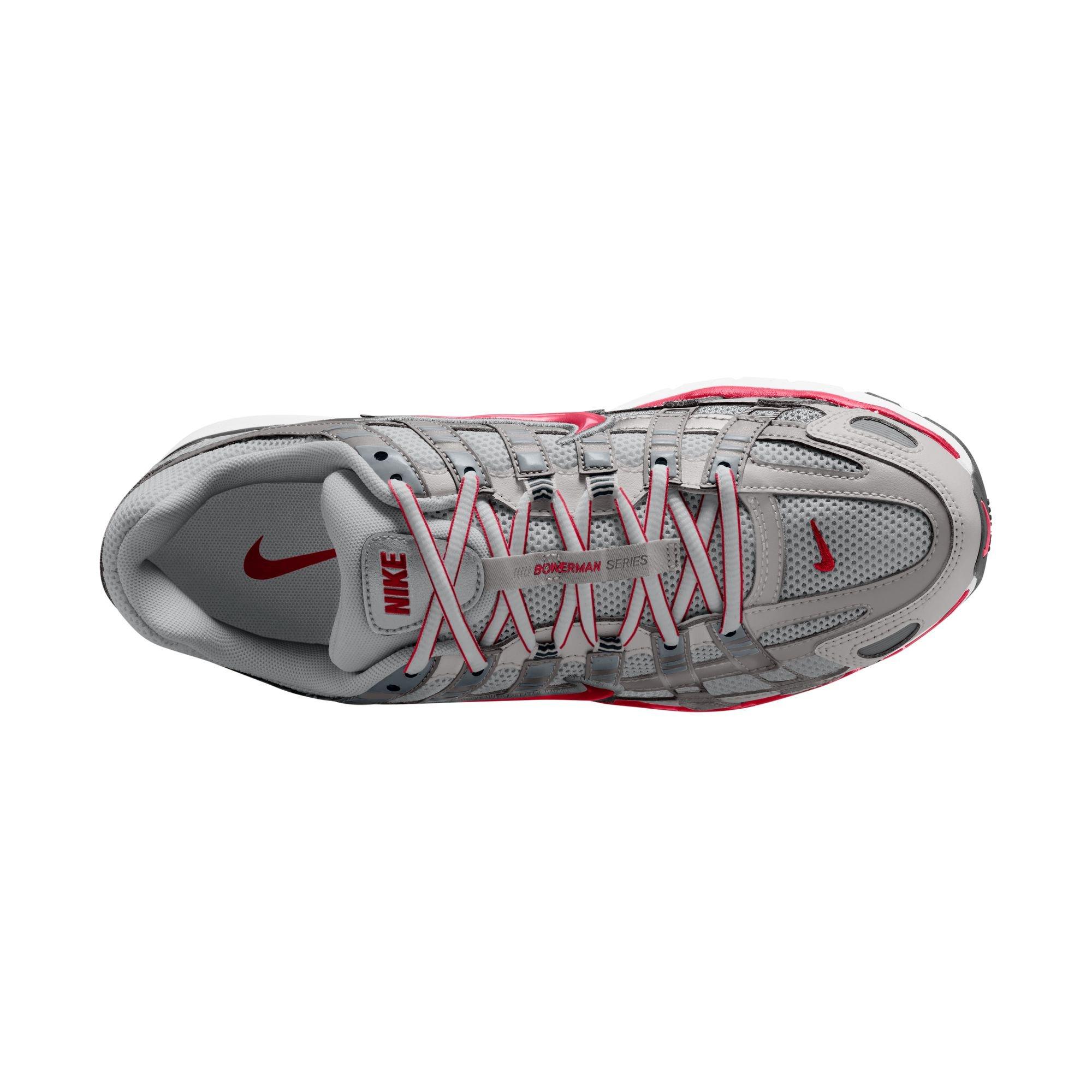Nike P-6000 "Metallic Silver/Gym Red/Flt Silver" Men's Shoe - SILVER/RED Thumbnail View 8