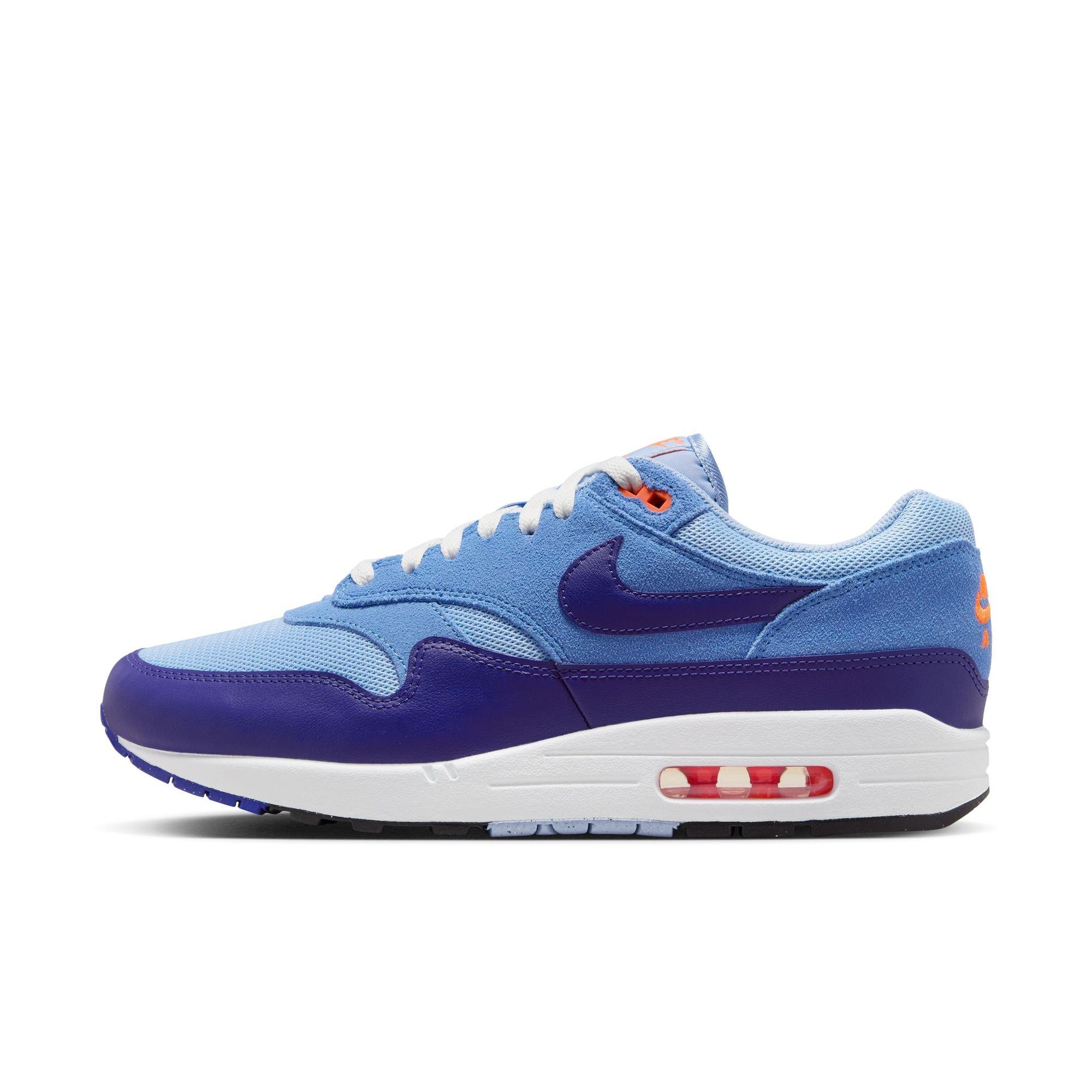 Nike Air Max 1 Essential "Psychic Blue/Deep Royal Blue/Hyper Pink" Men's Shoe - LT BLUE/ROYAL Thumbnail View 3