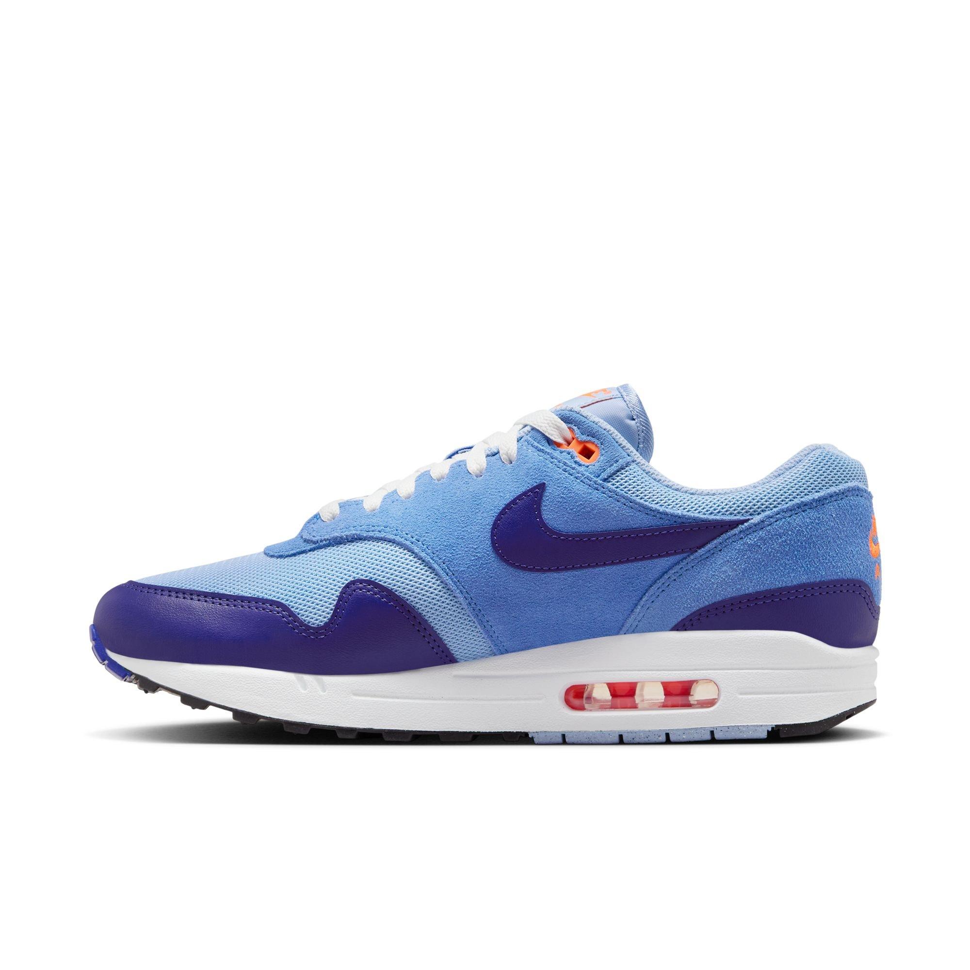 Nike Air Max 1 Essential "Psychic Blue/Deep Royal Blue/Hyper Pink" Men's Shoe - LT BLUE/ROYAL Thumbnail View 4