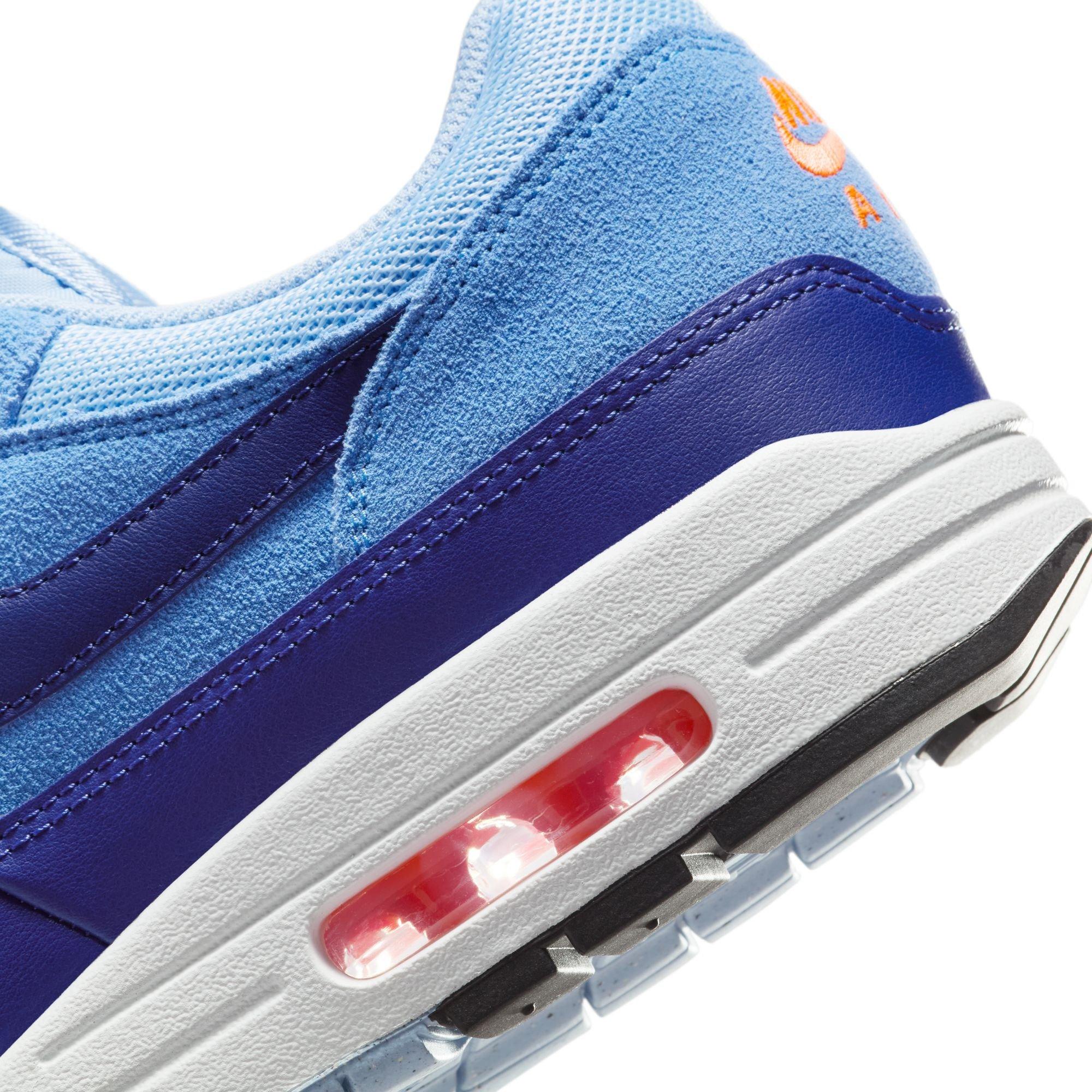 Nike Air Max 1 Essential "Psychic Blue/Deep Royal Blue/Hyper Pink" Men's Shoe - LT BLUE/ROYAL Thumbnail View 10