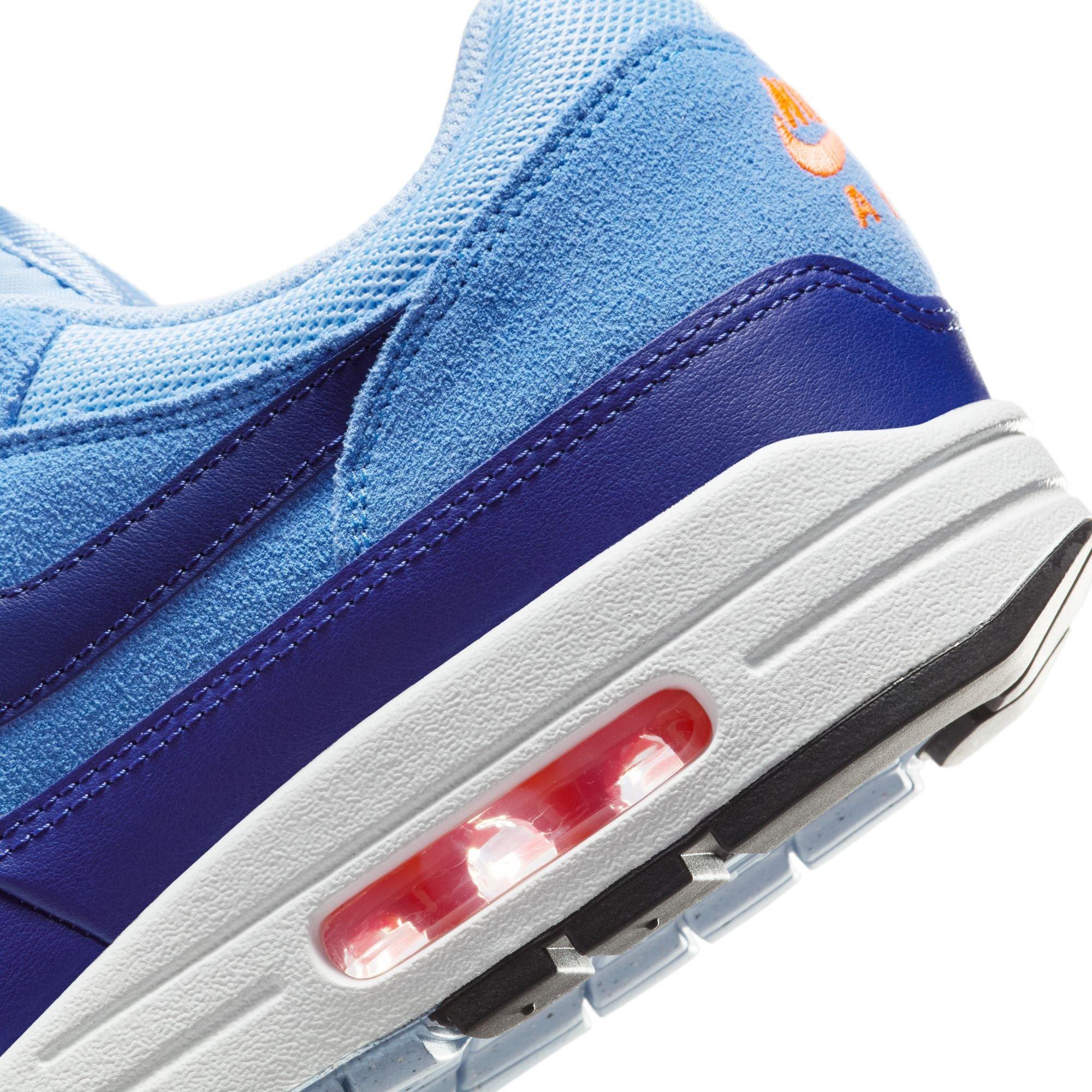 Nike Air Max 1 Essential Men's "Psychic Blue/Deep Royal Blue/Hyper Pink" Shoe