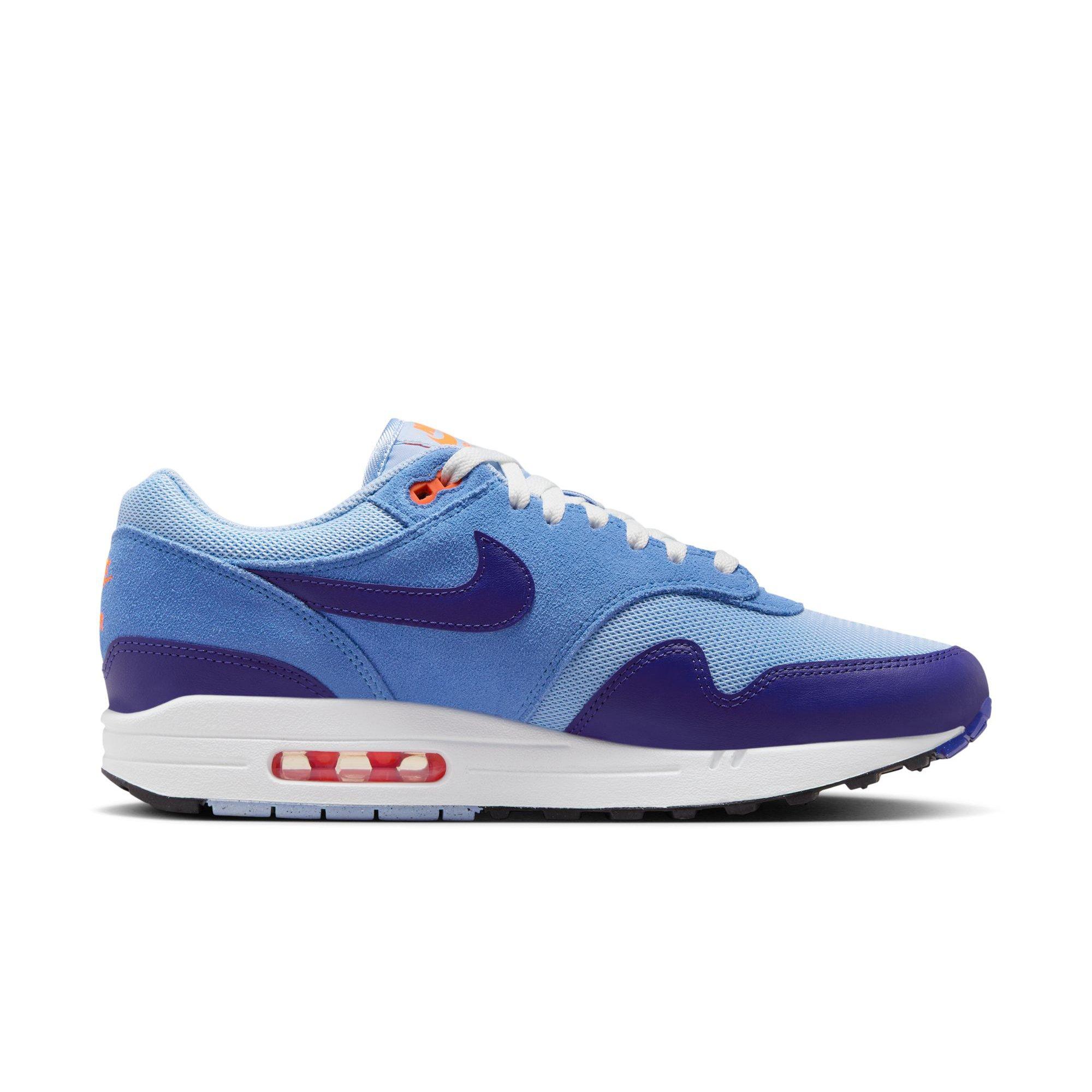 Nike Air Max 1 Essential "Psychic Blue/Deep Royal Blue/Hyper Pink" Men's Shoe - LT BLUE/ROYAL Thumbnail View 2