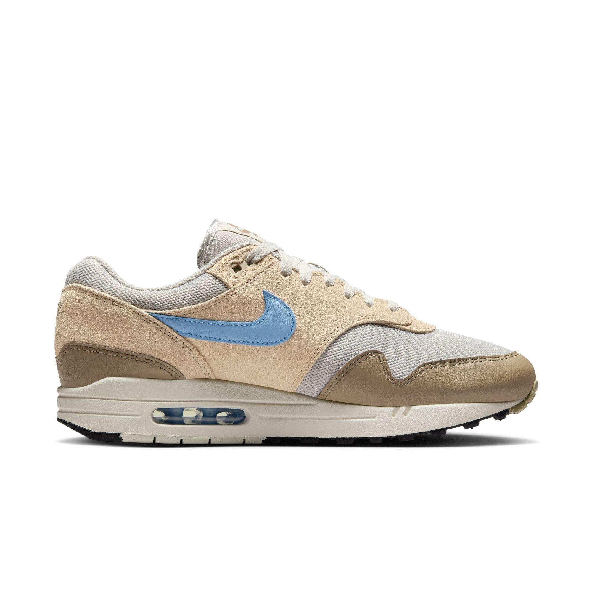 Nike Air Max 1 Essential "Light Bone/Psychic Blue/Sanddrift/Khaki" Men's Shoe - TAN Thumbnail View 2