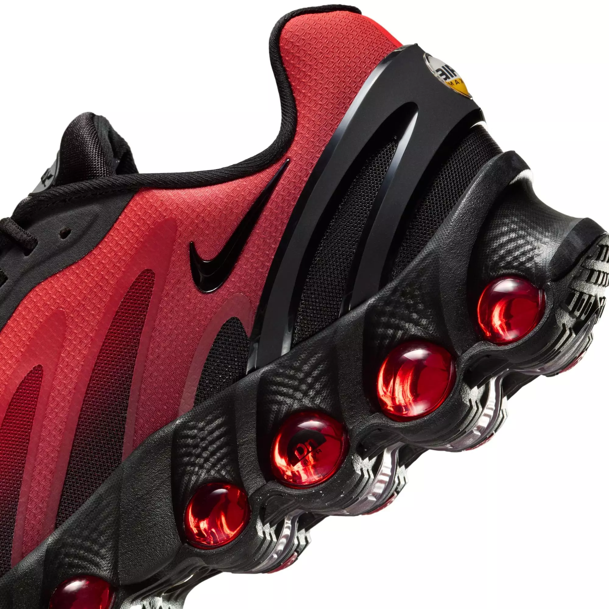 Nike Air Max Dn8 "Bright Crimson" Men's Shoe - BLACK/GYM RED/BRIGHT CRIMSON